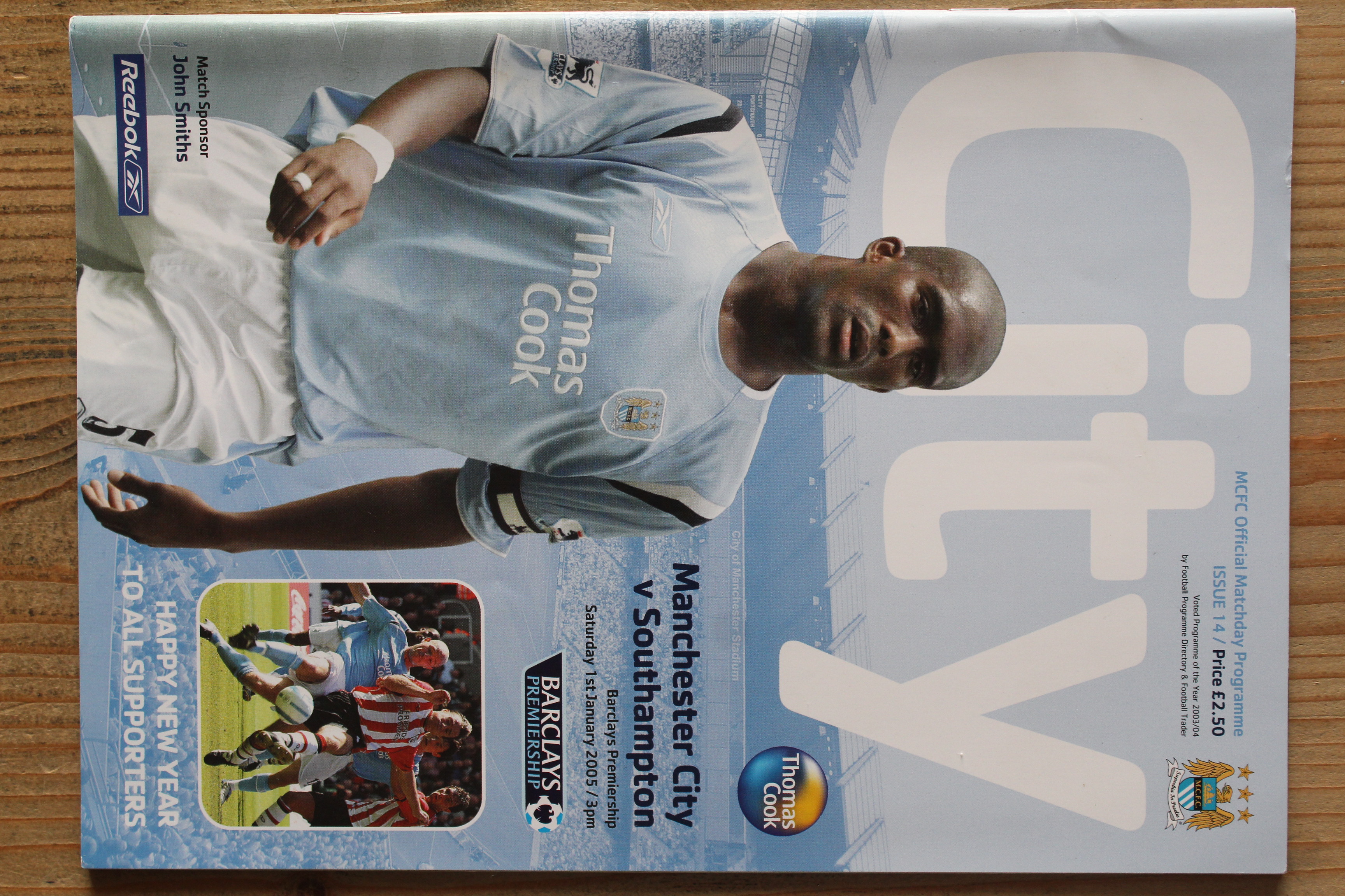 Manchester City FC v Southampton FC
