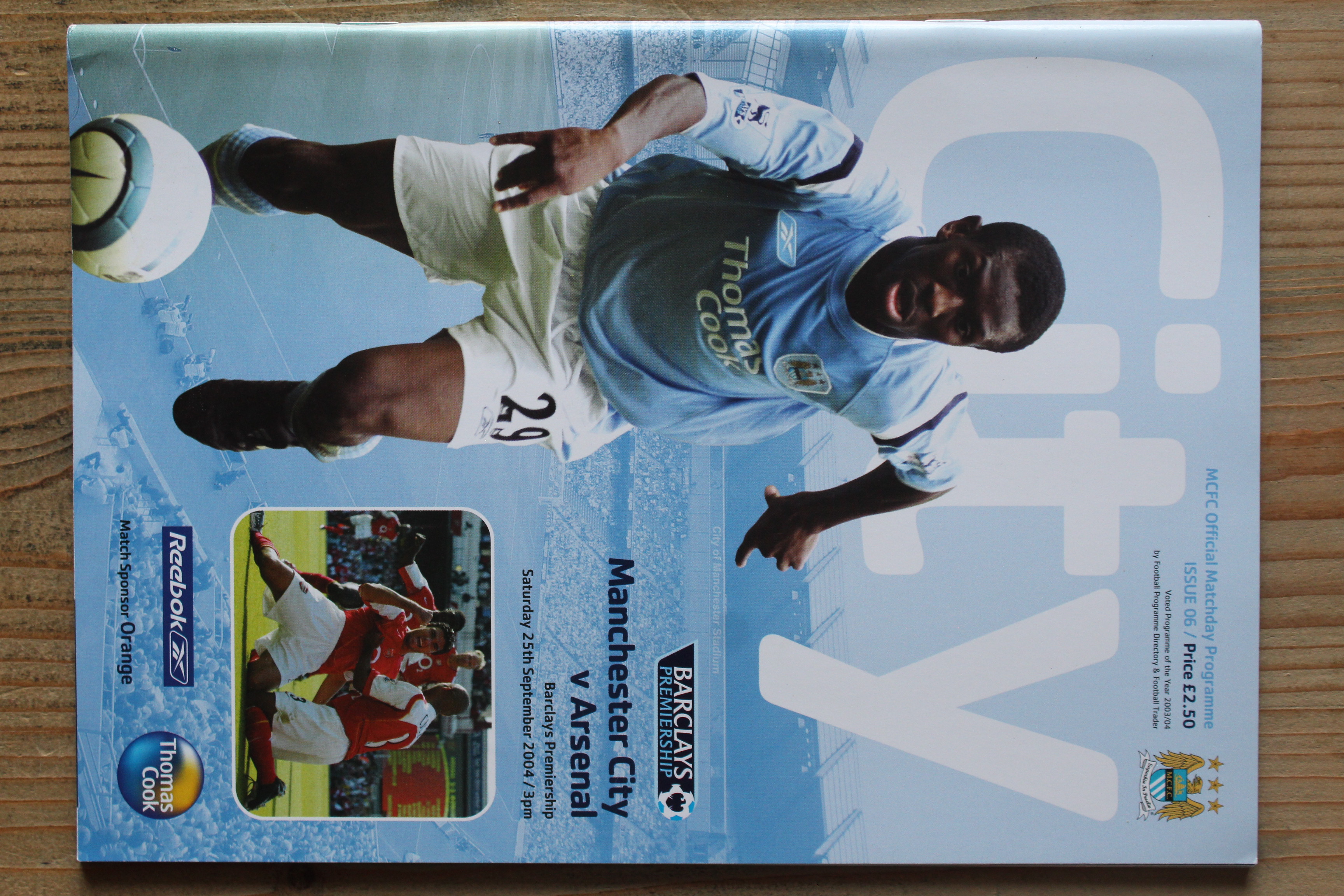 Manchester City FC v Arsenal FC