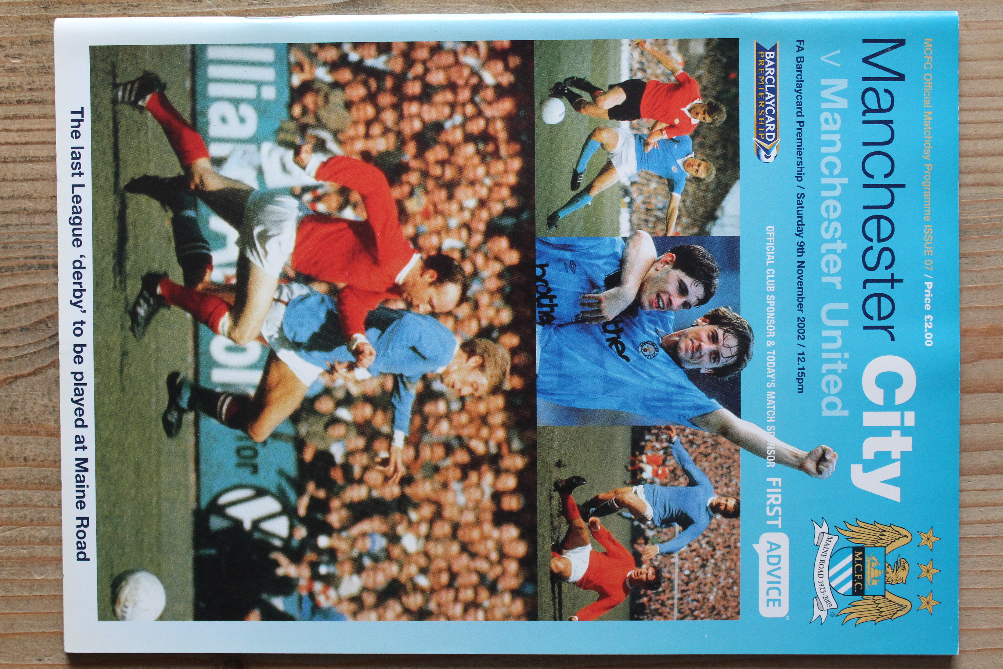 Manchester City FC v Manchester United FC