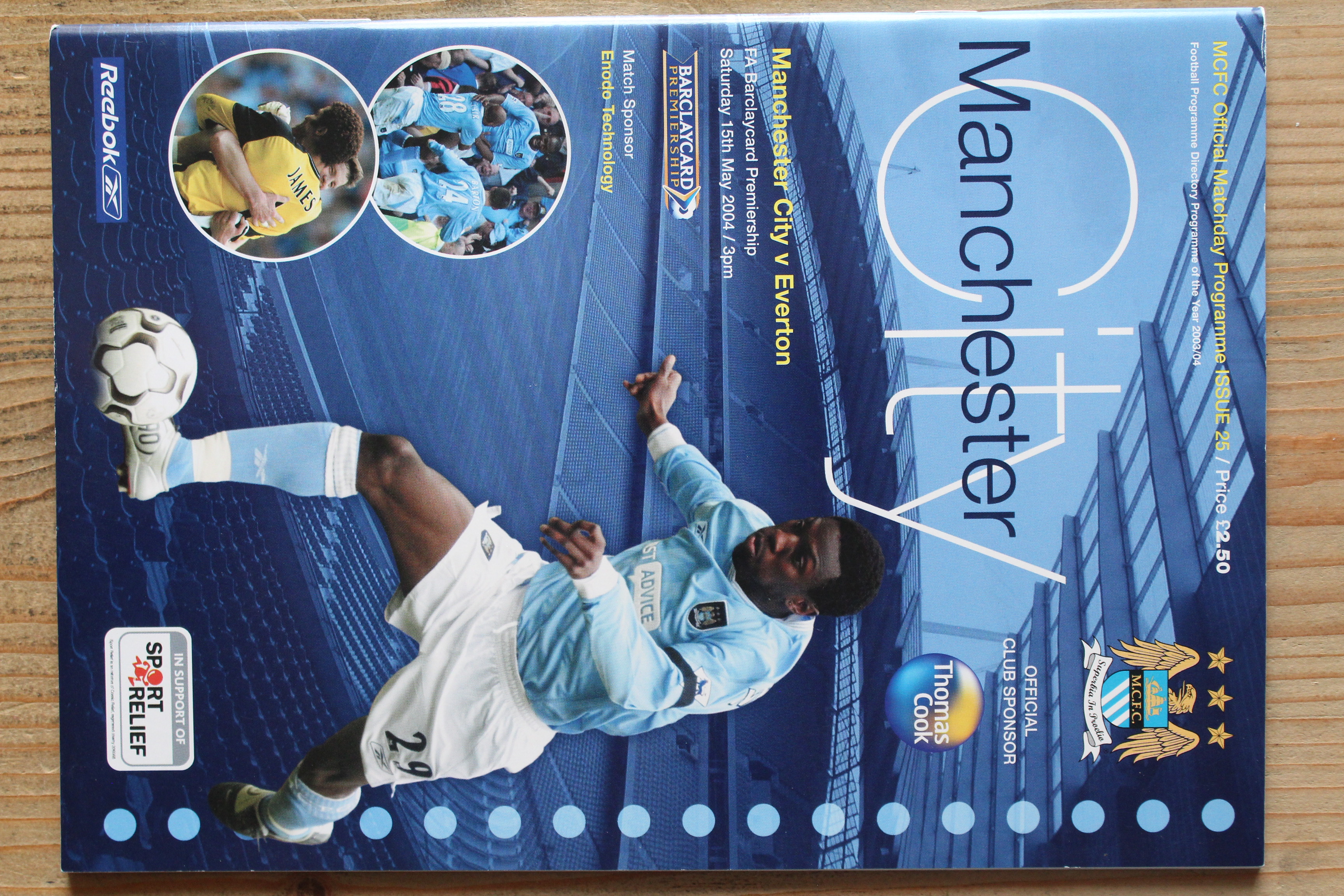 Manchester City FC v Everton FC