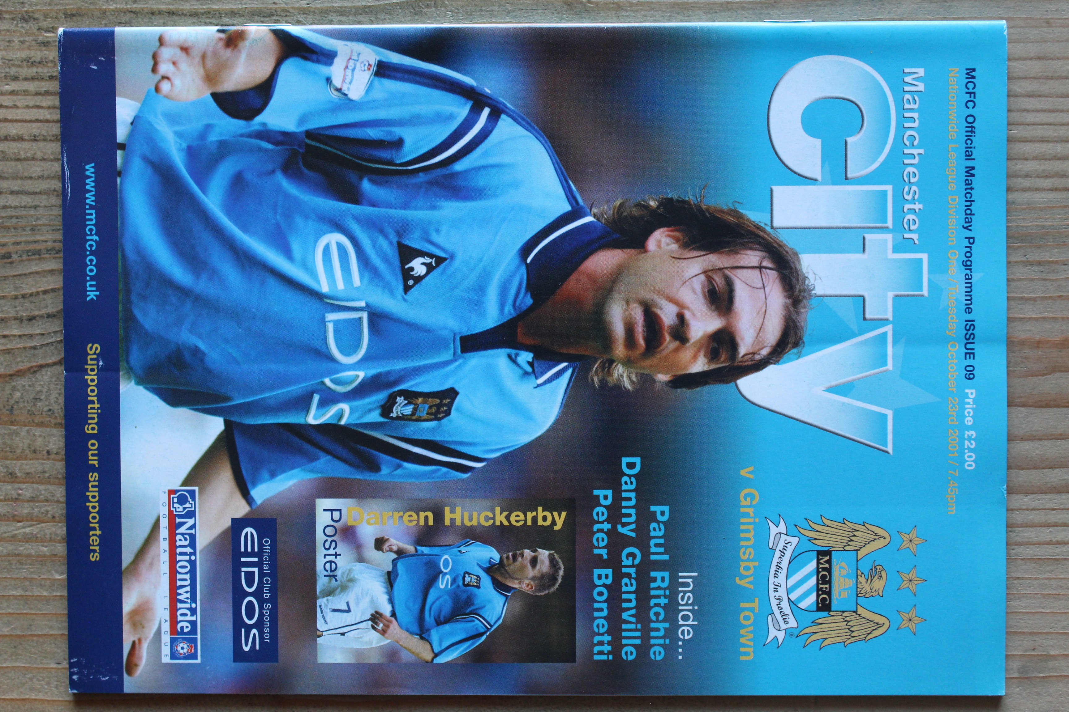 Manchester City FC v Grimsby Town FC