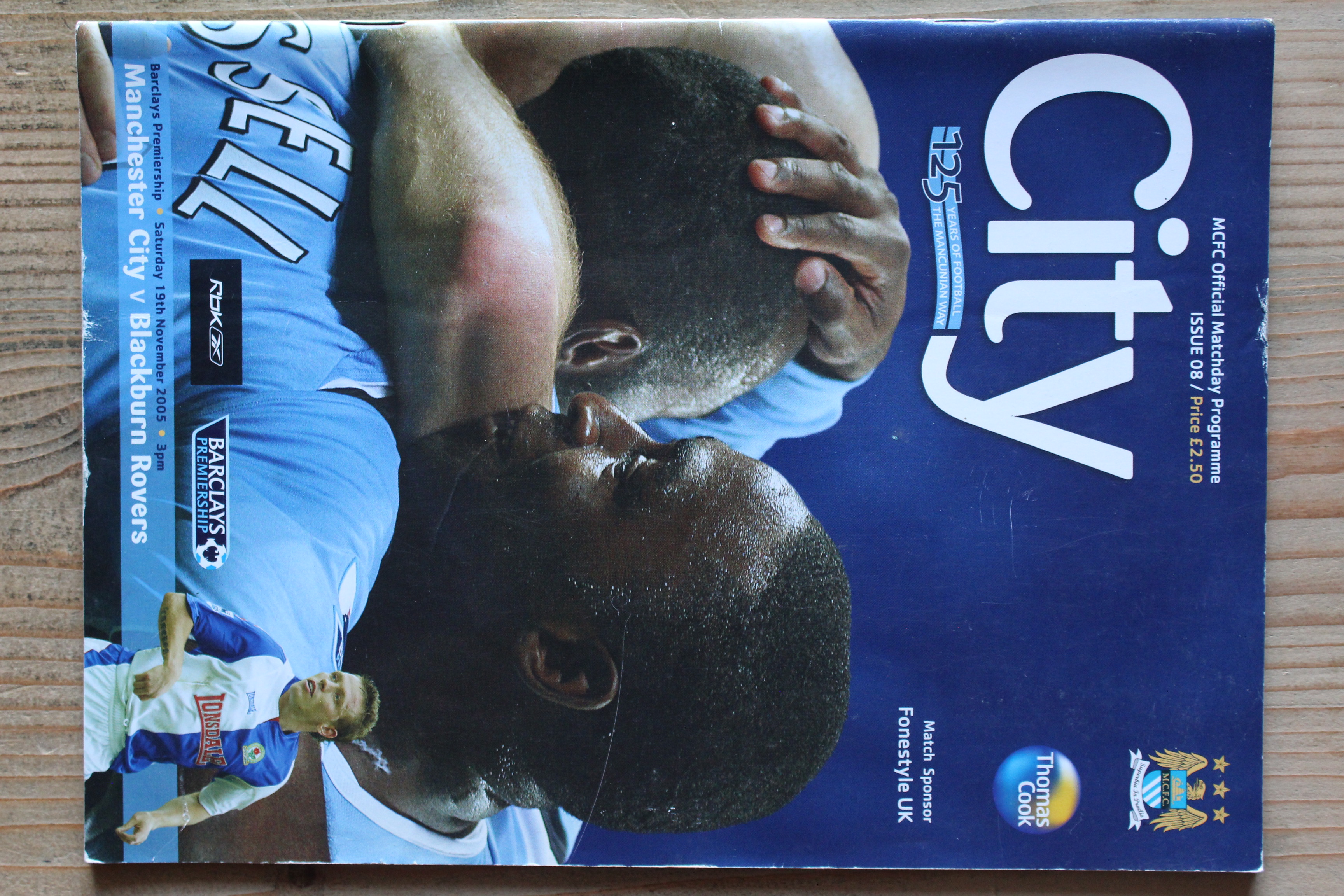 Manchester City FC v Blackburn Rovers FC