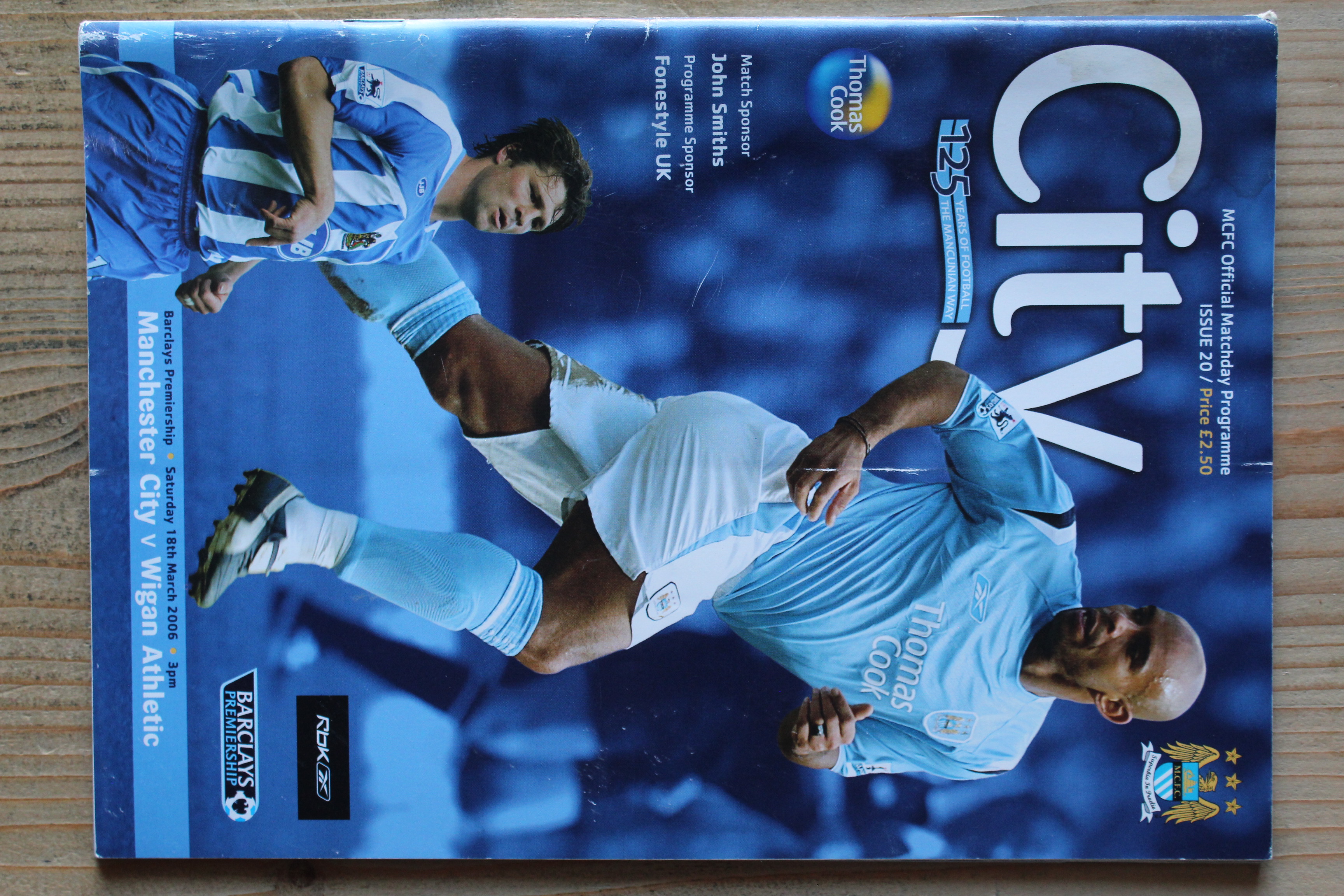 Manchester City FC v Wigan Athletic FC
