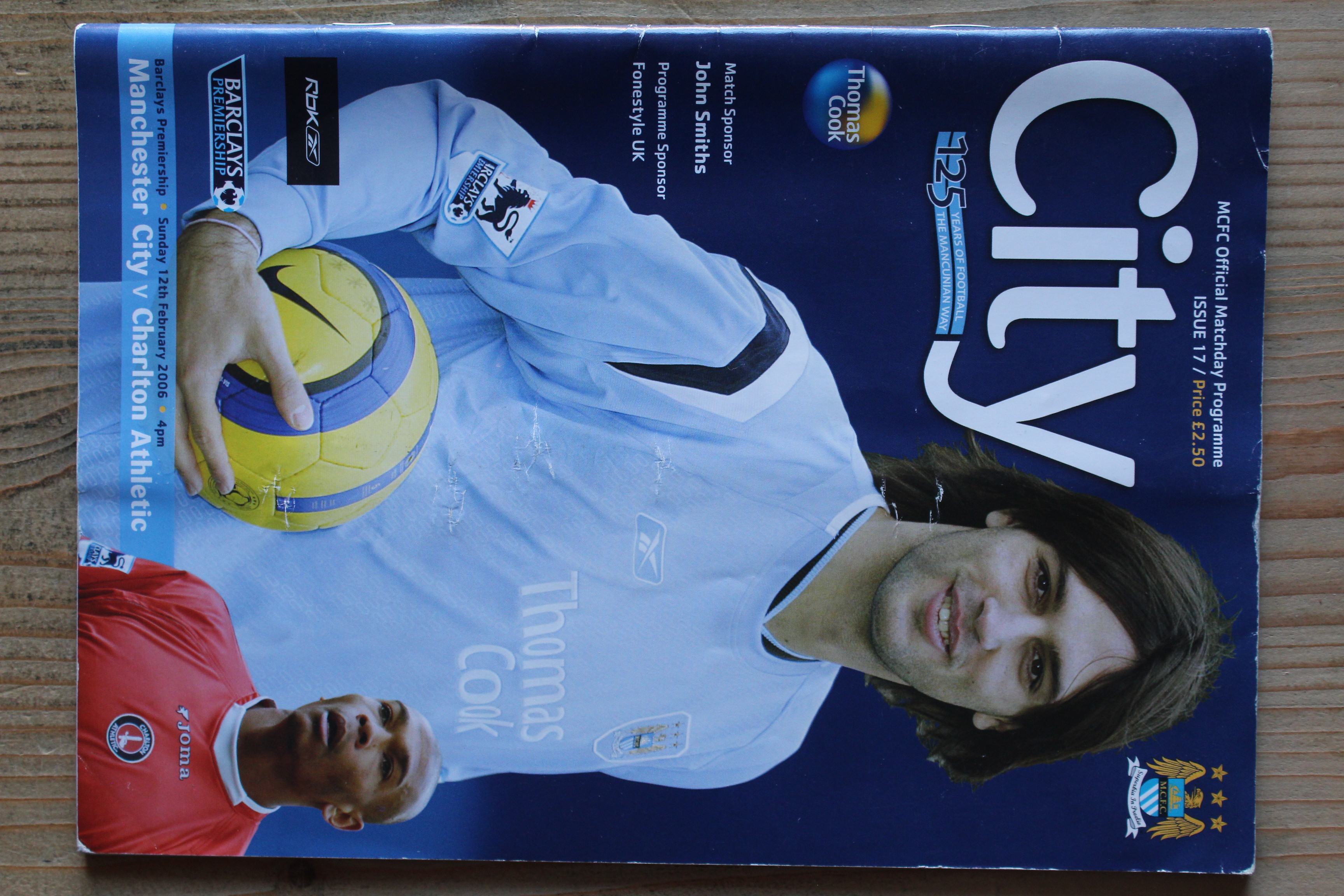 Manchester City FC v Charlton Athletic FC