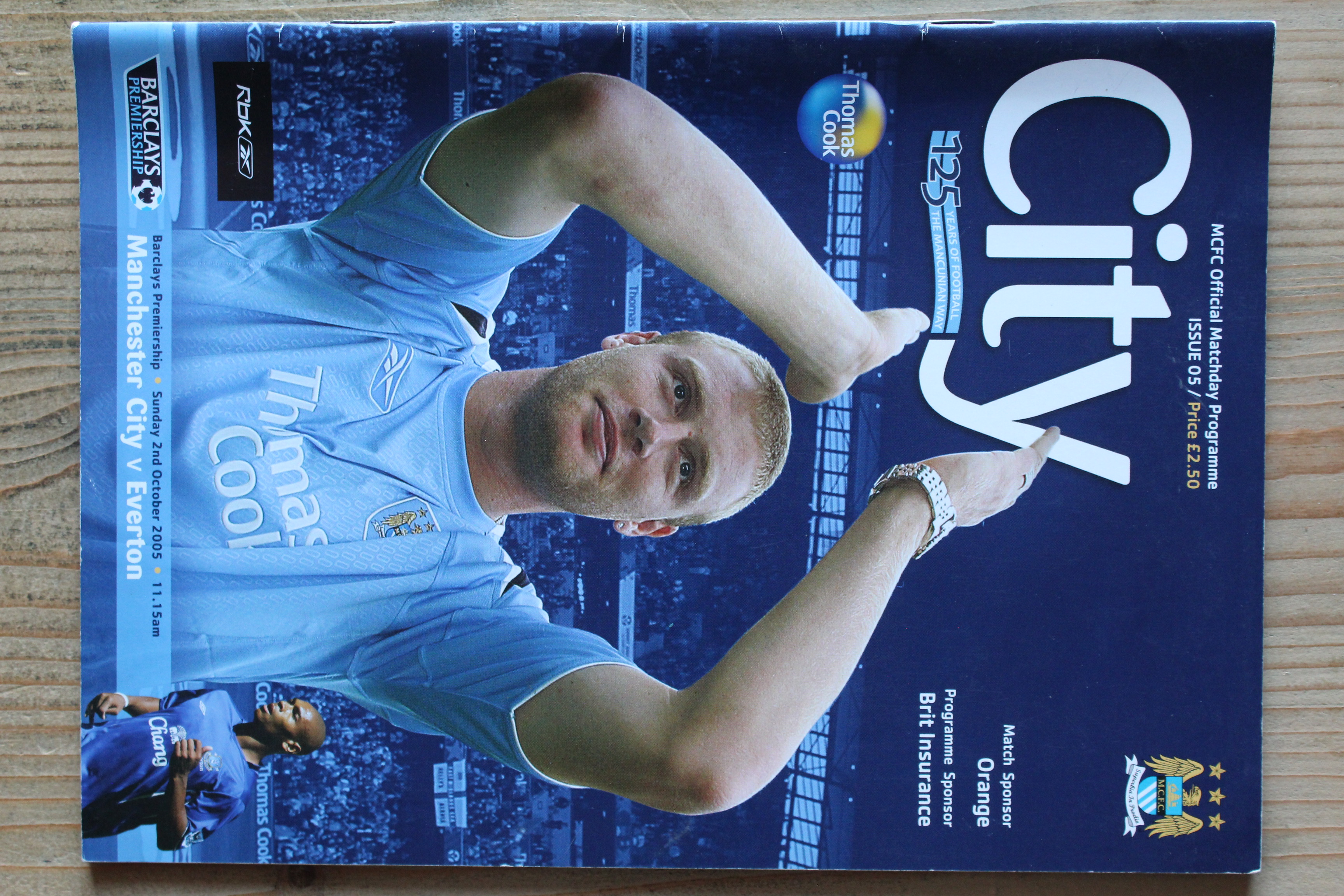 Manchester City FC v Everton FC