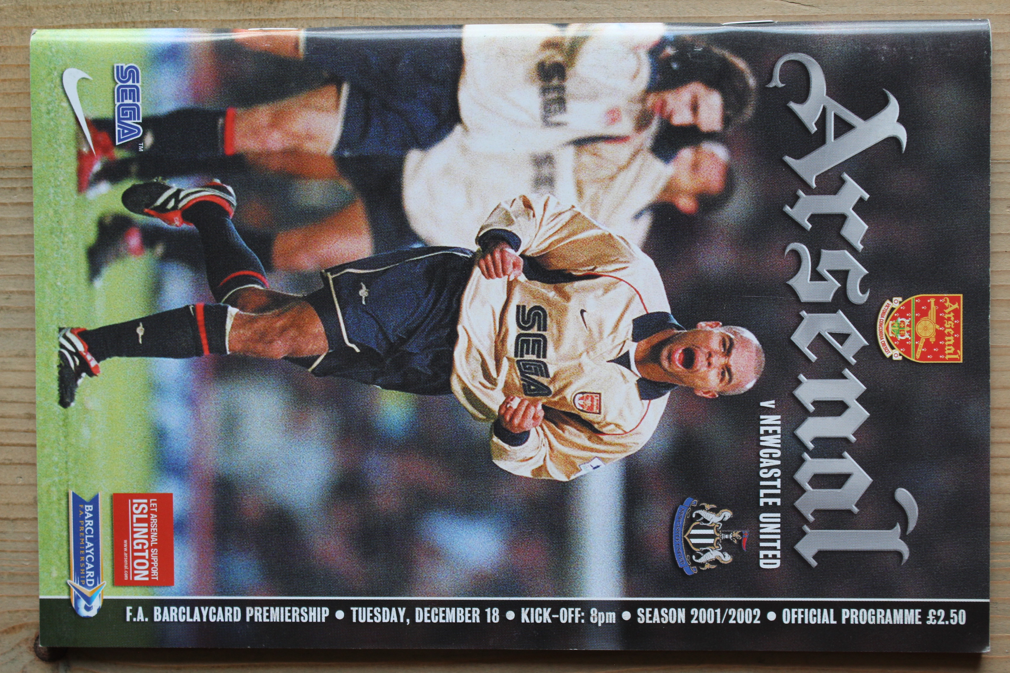 Arsenal FC v Newcastle United FC