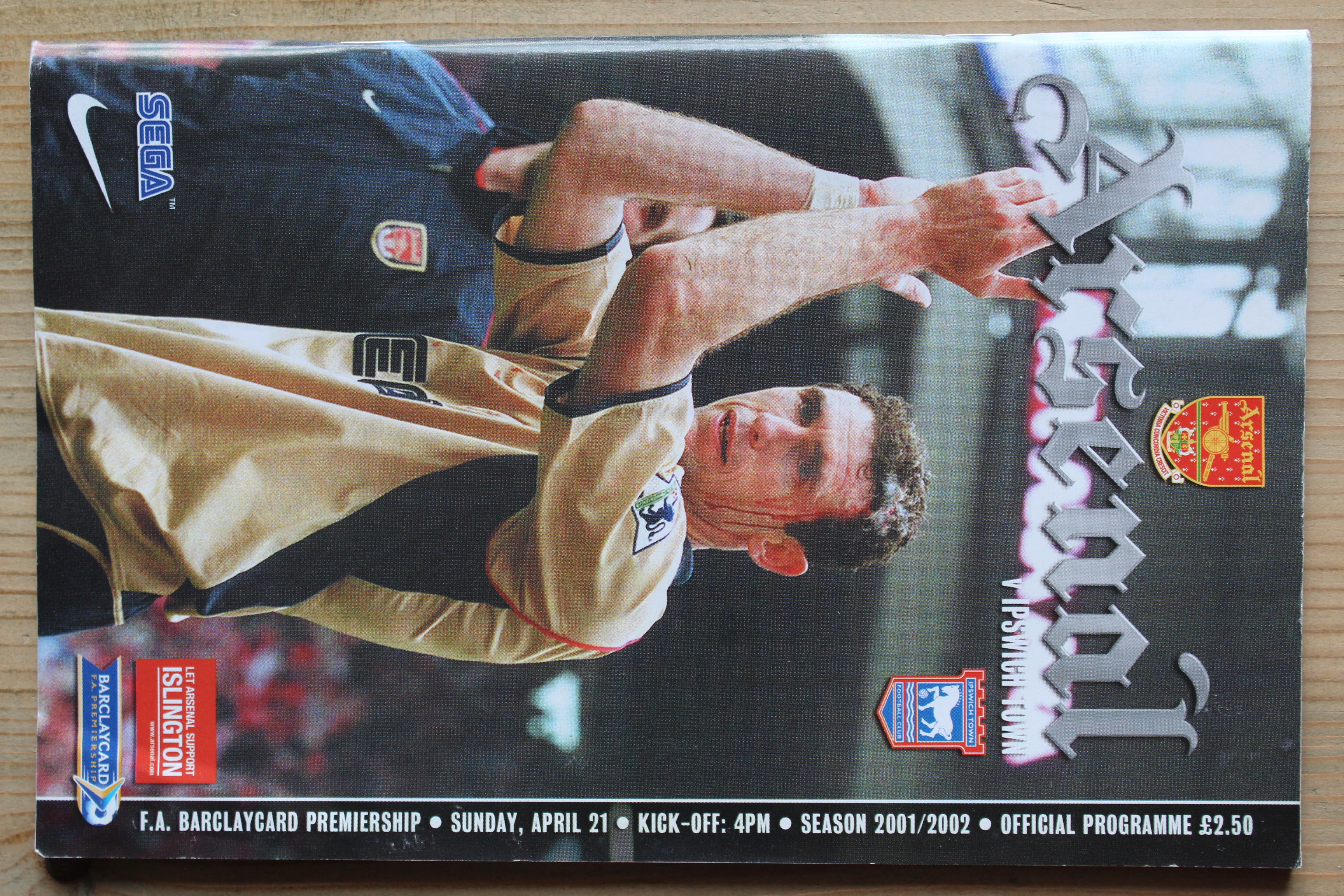 Arsenal FC v Ipswich Town FC