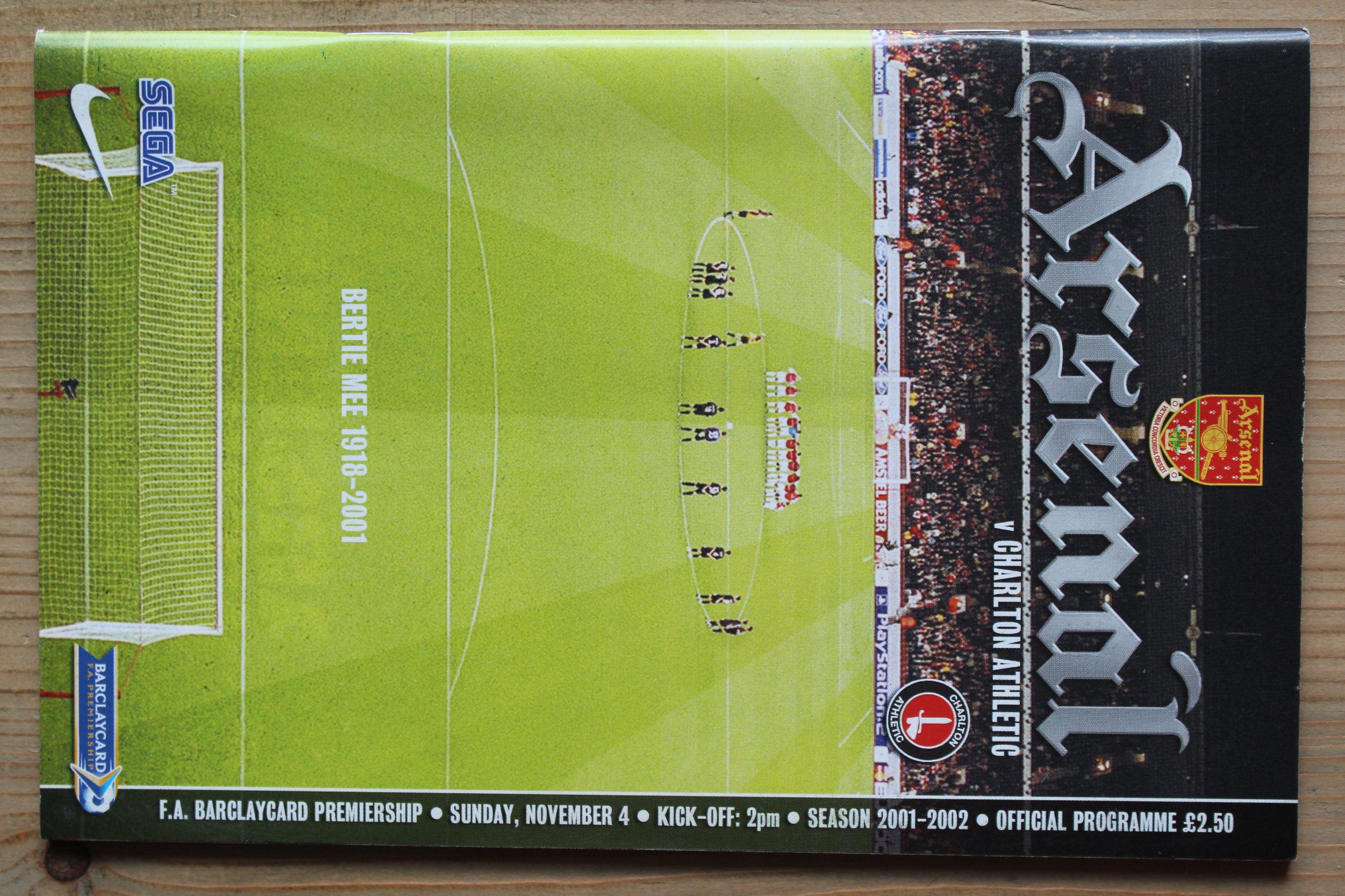 Arsenal FC v Charlton Athletic FC