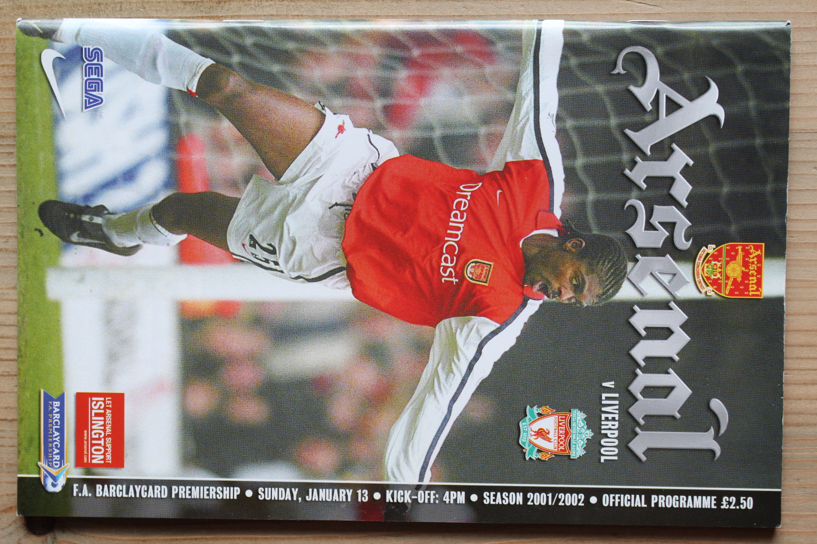 Arsenal FC v Liverpool FC