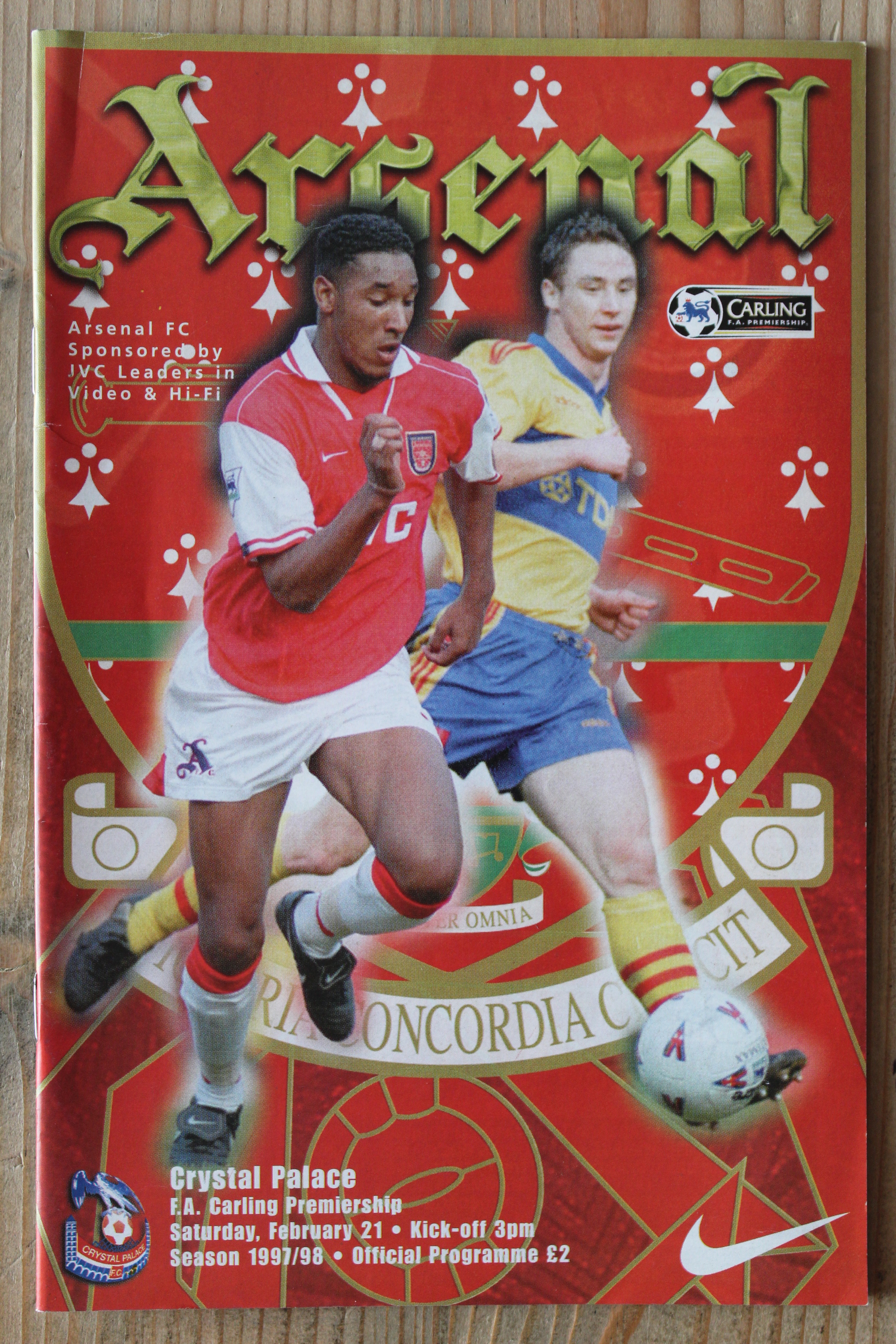 Arsenal FC v Crystal Palace FC