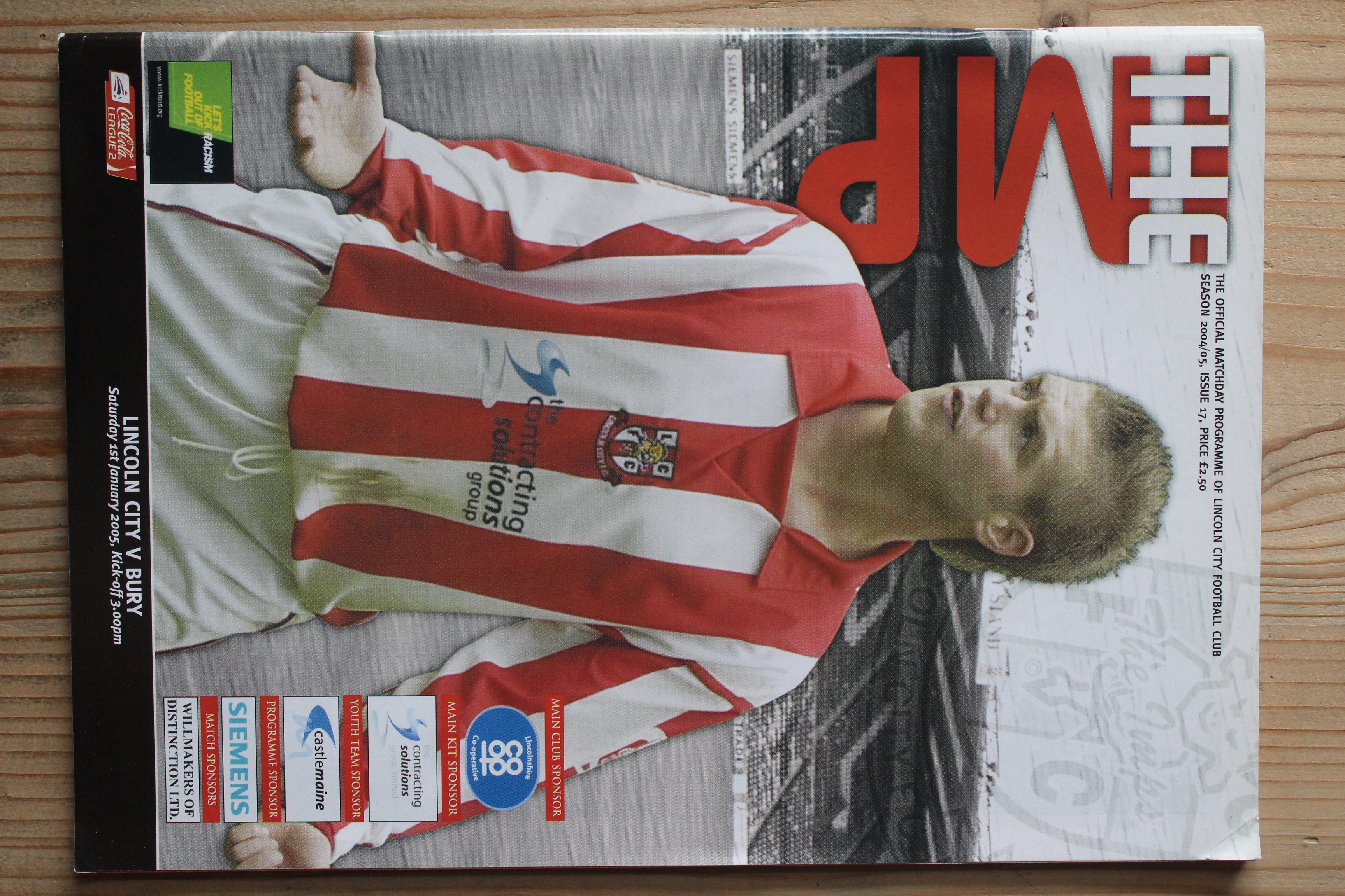 Lincoln City FC v Bury FC