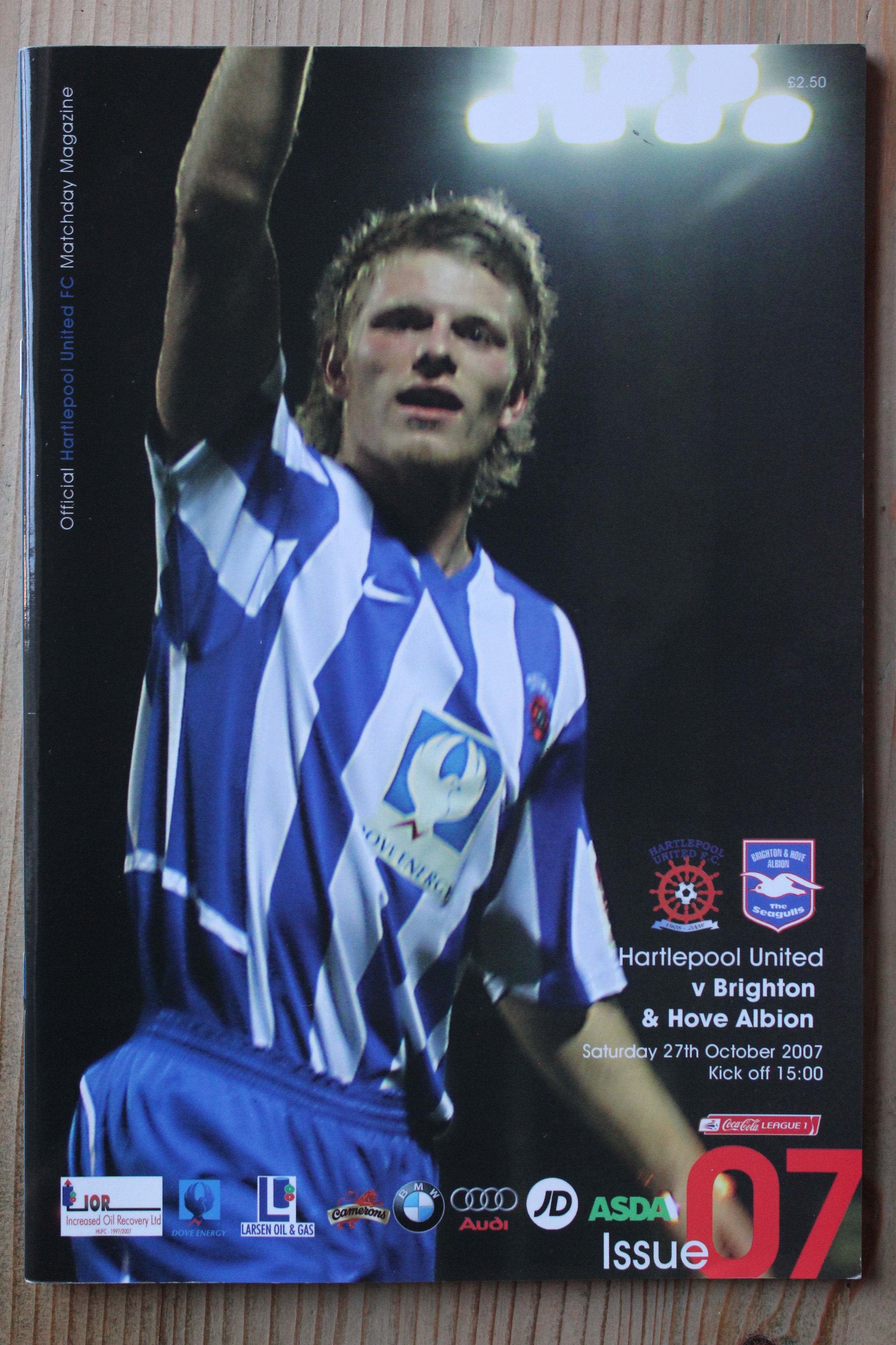 Hartlepool United v Brighton & Hove Albion FC