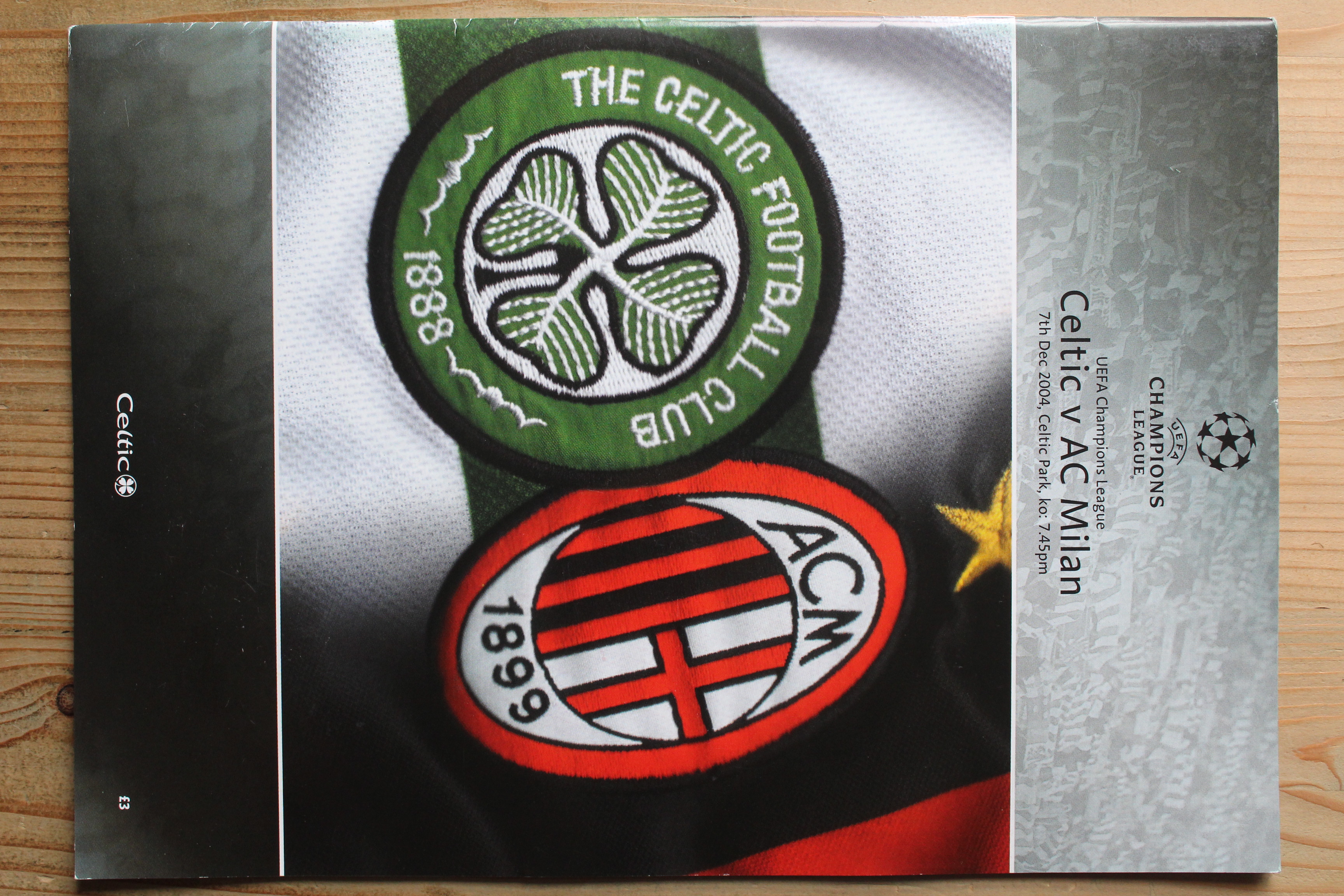Celtic (Glasgow) FC v AC Milan