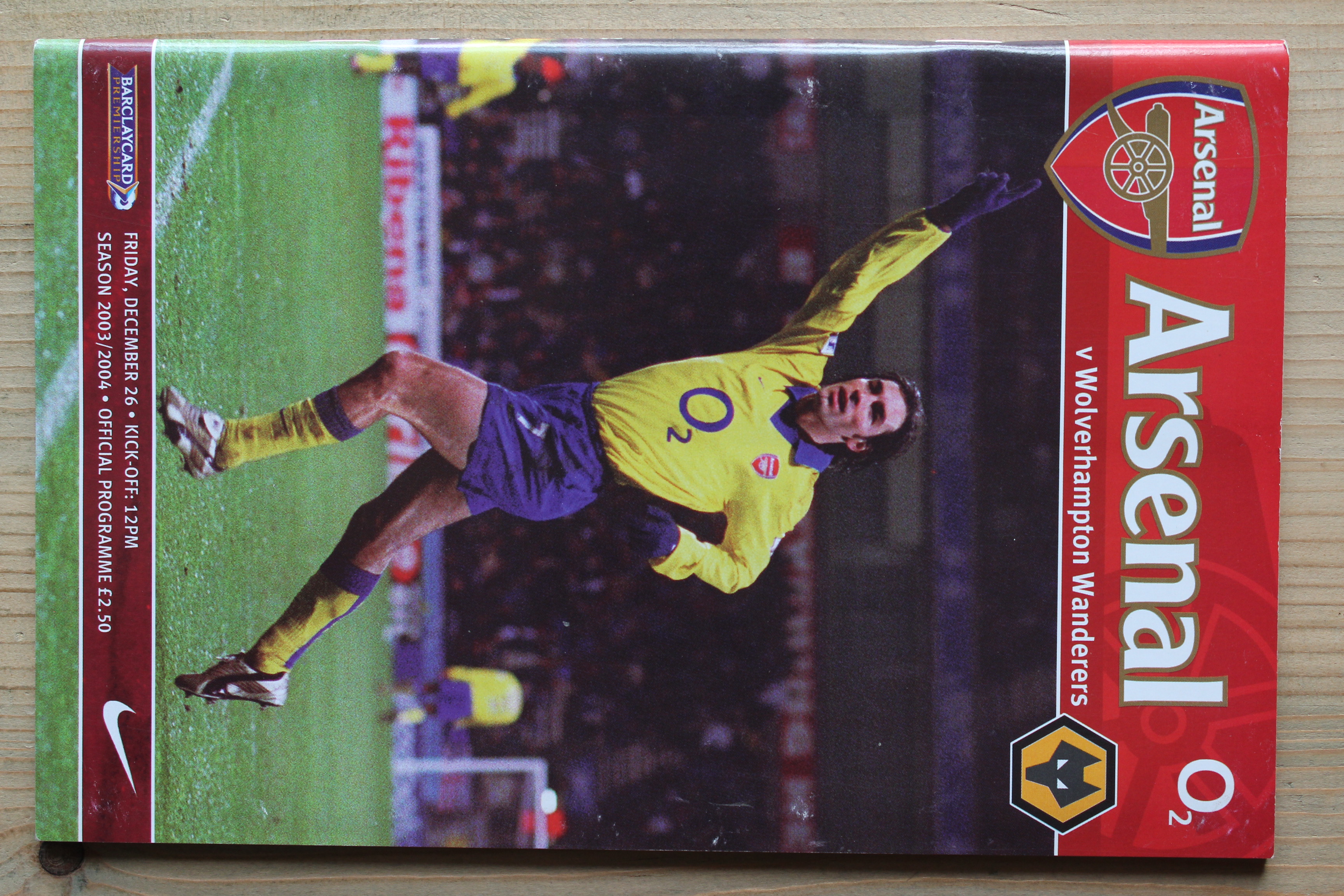 Arsenal FC v Wolverhampton Wanderers FC