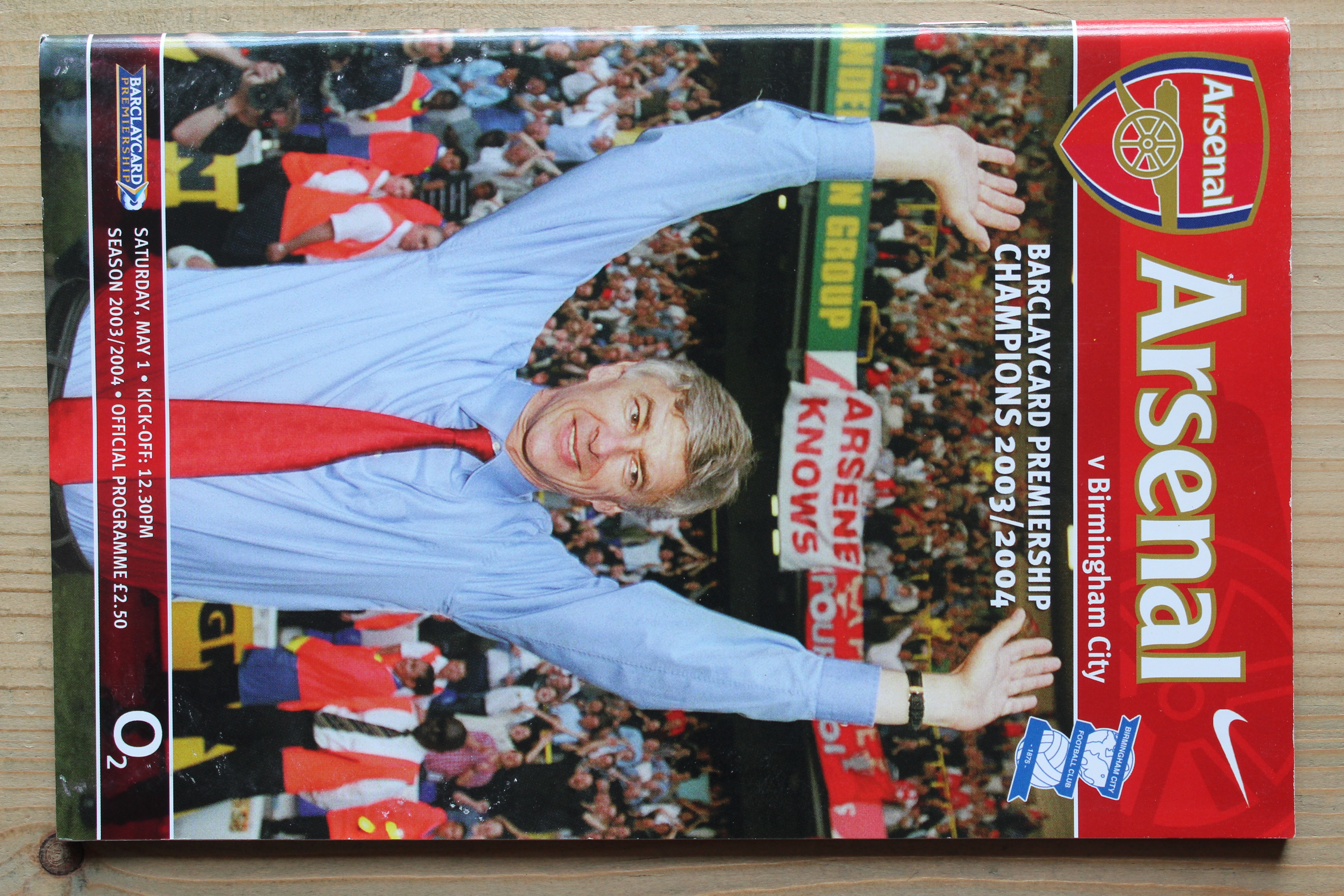 Arsenal FC v Birmingham City FC
