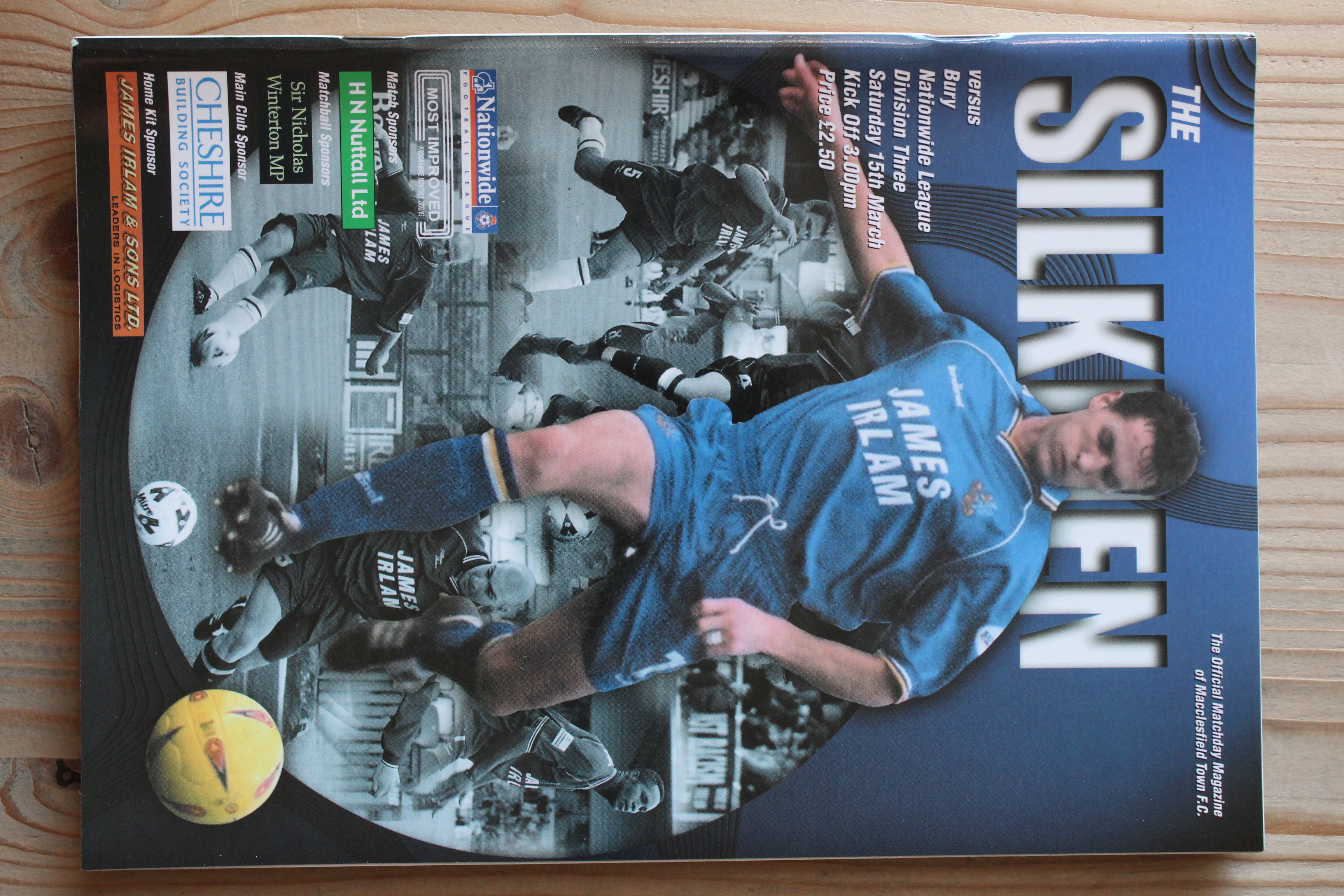 Macclesfield Town FC v Bury FC