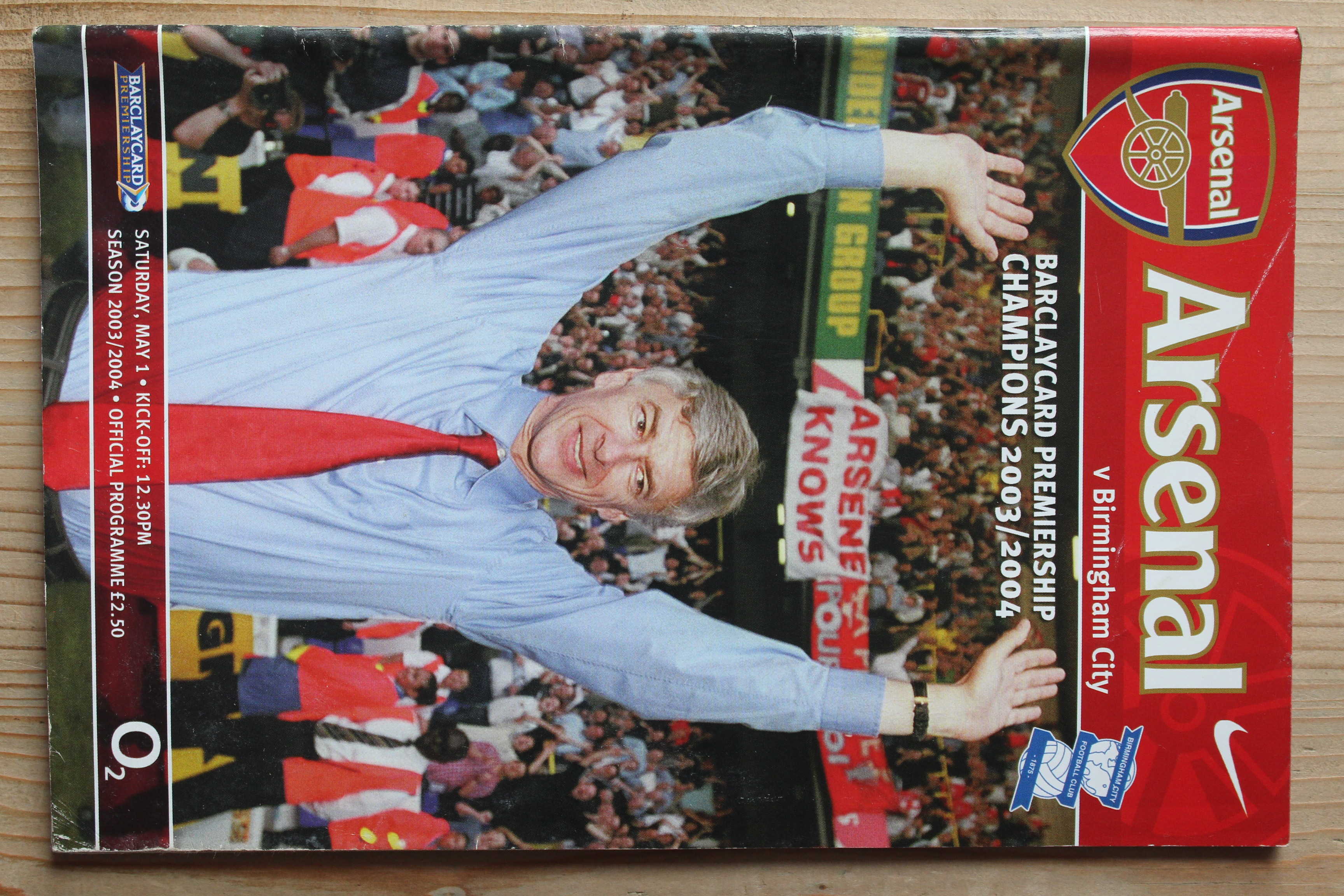 Arsenal FC v Birmingham City FC
