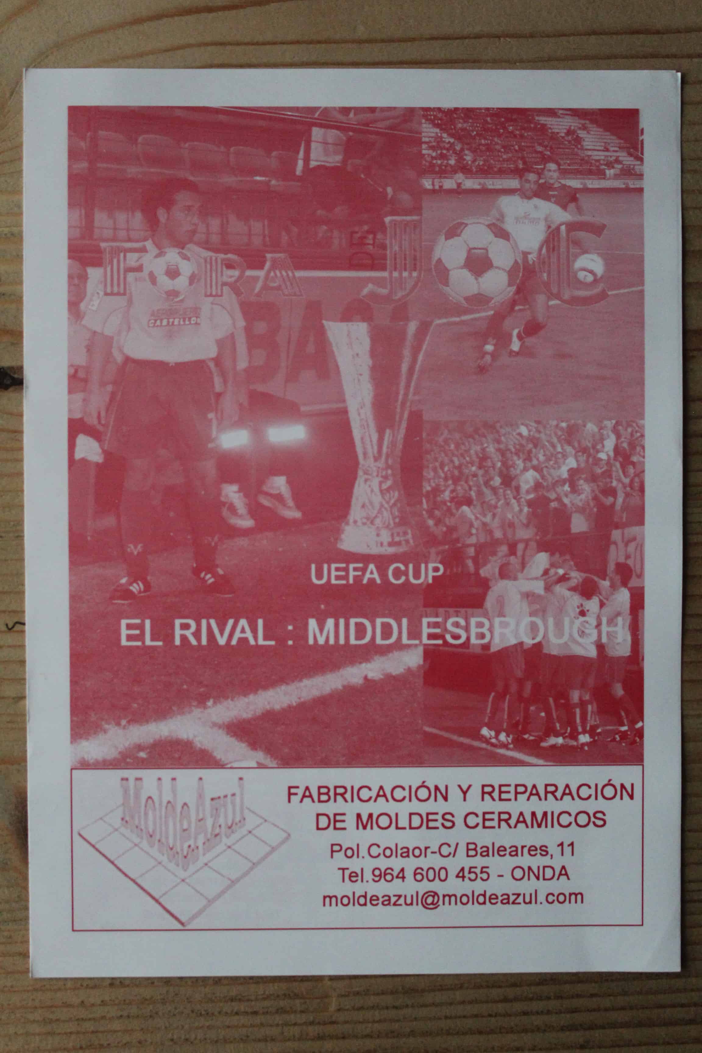 Villarreal CF v Middlesbrough FC