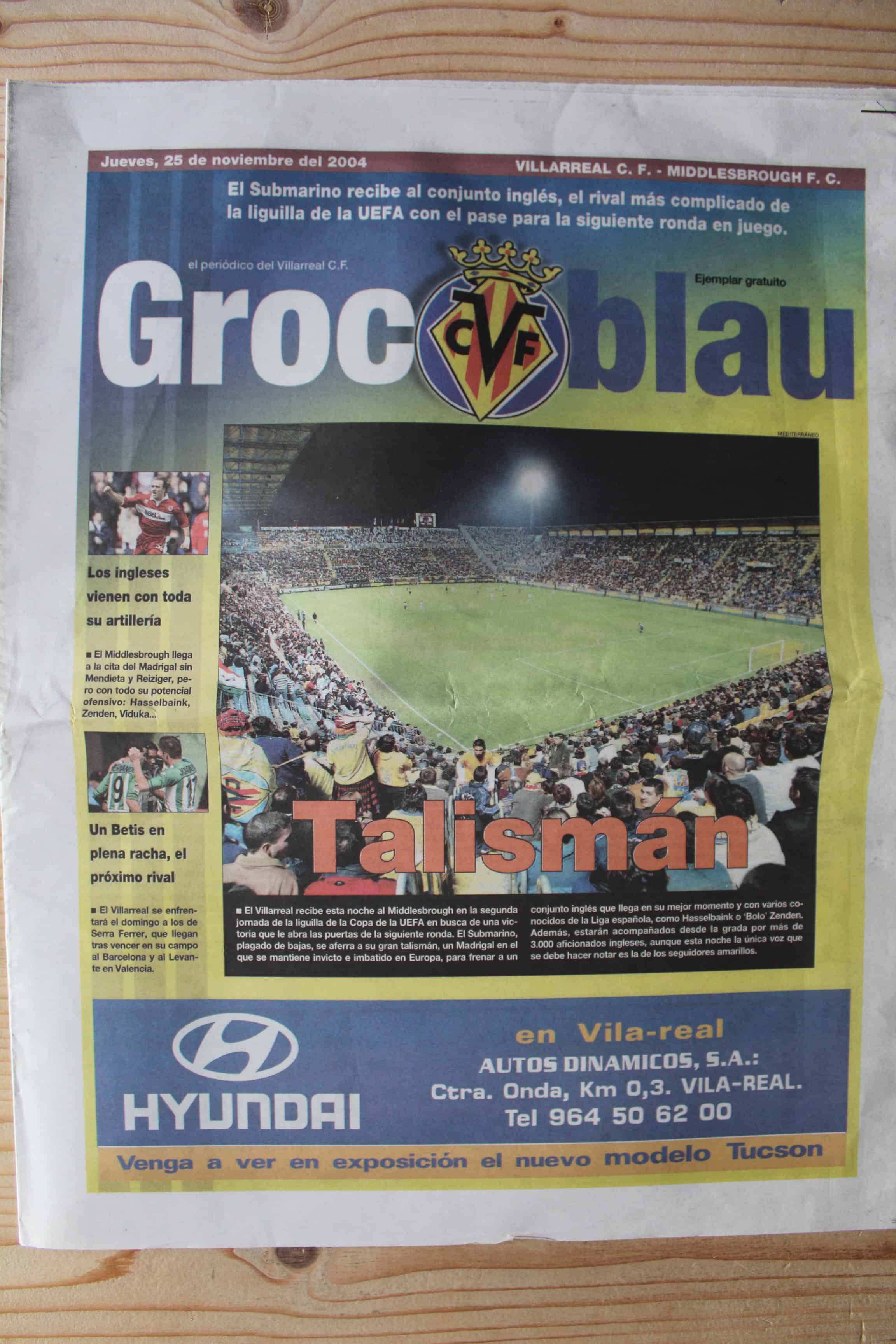 Villarreal CF v Middlesbrough FC