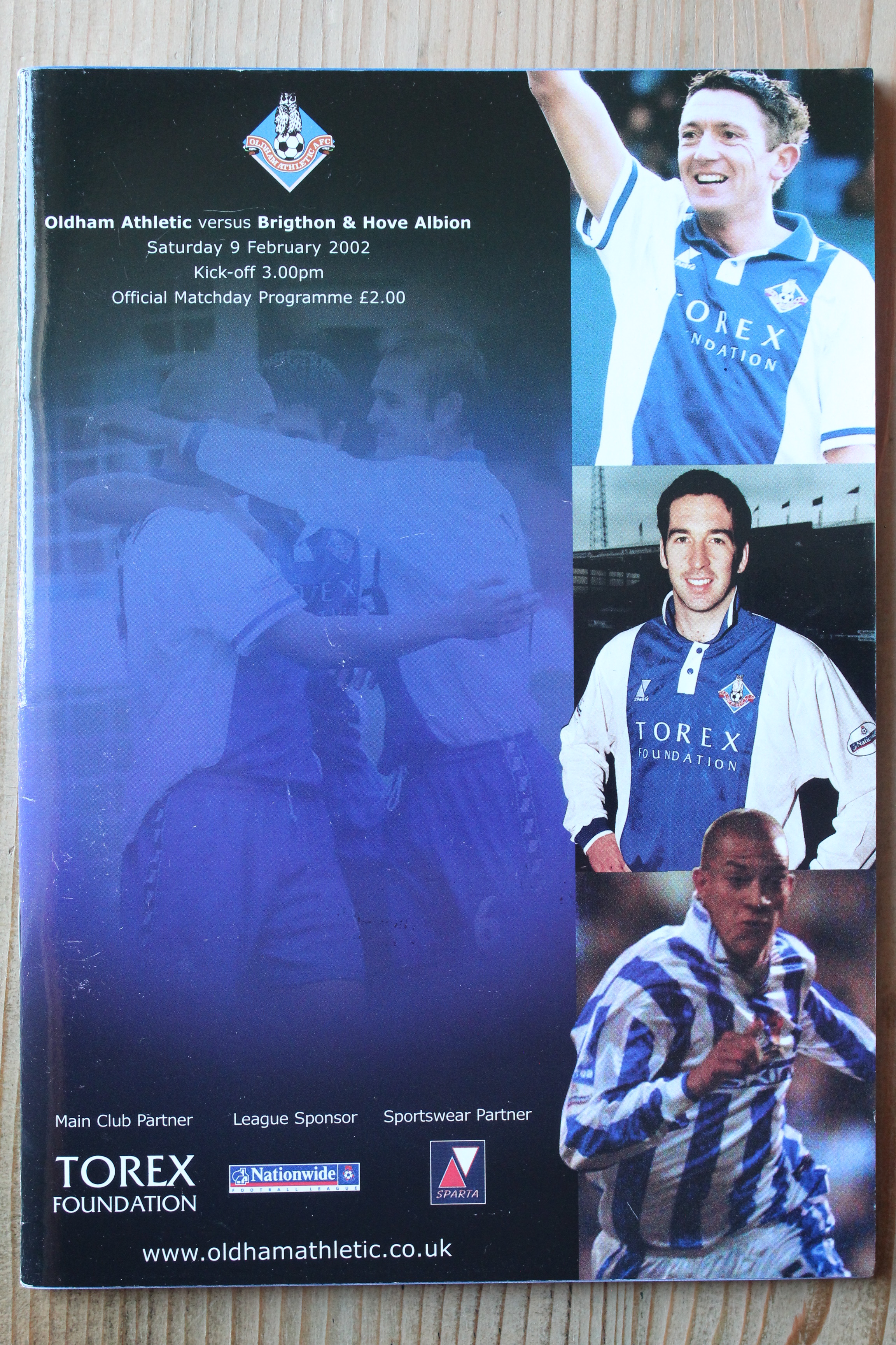 Oldham Athletic FC v Brighton & Hove Albion FC