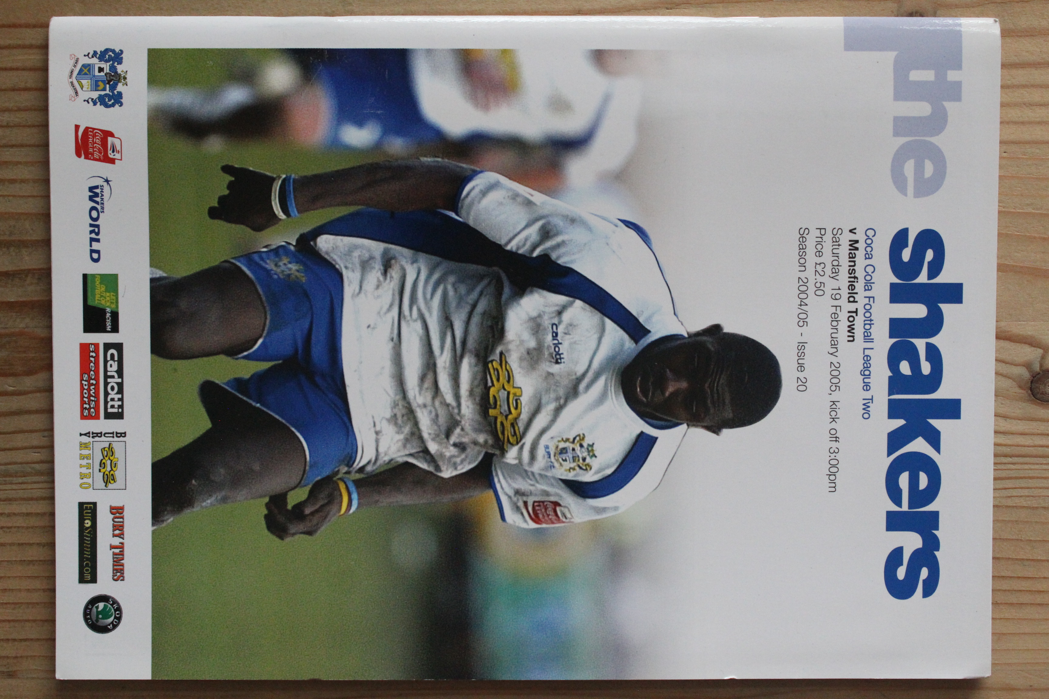 Bury FC v Mansfield Town FC