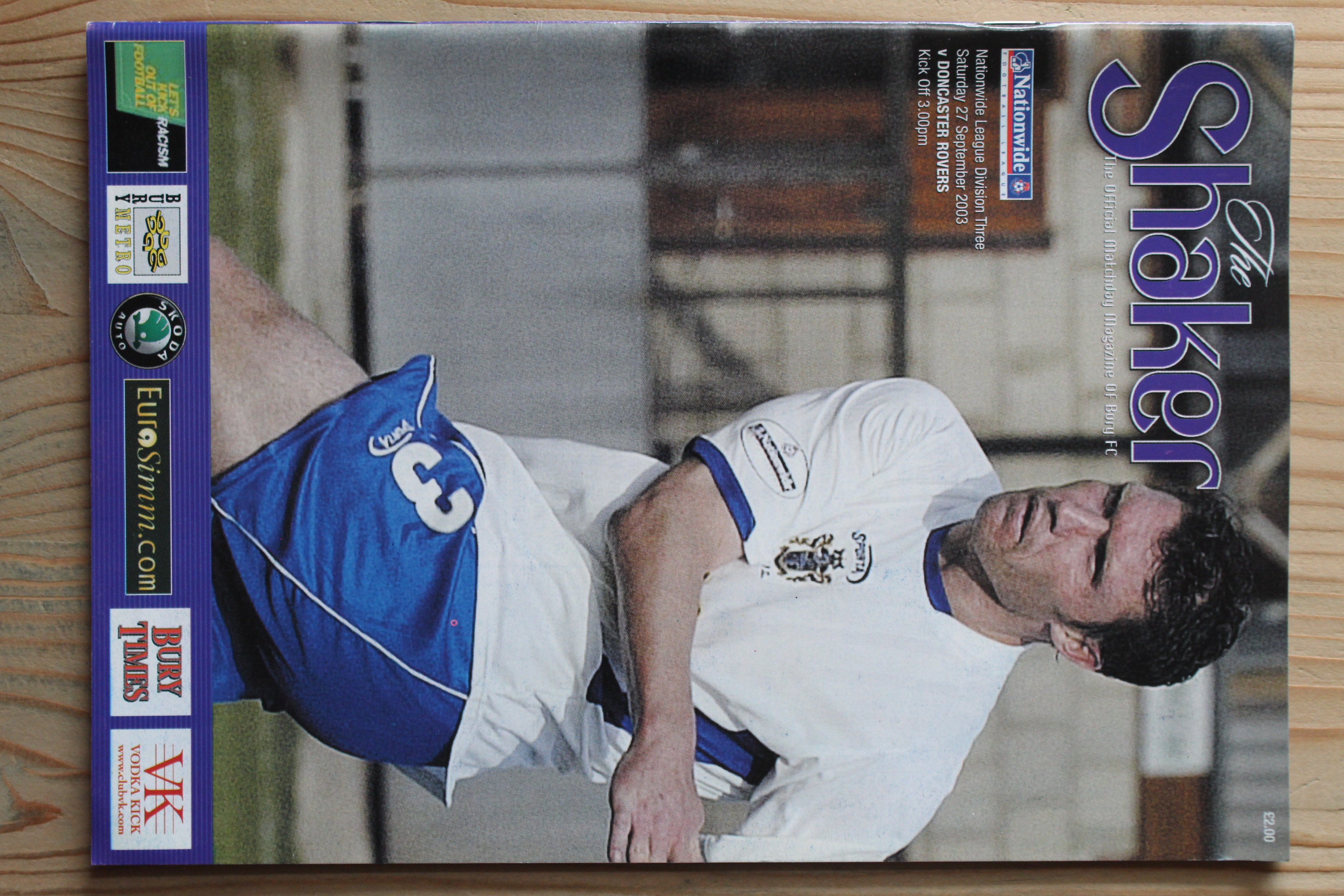 Bury FC v Doncaster Rovers FC