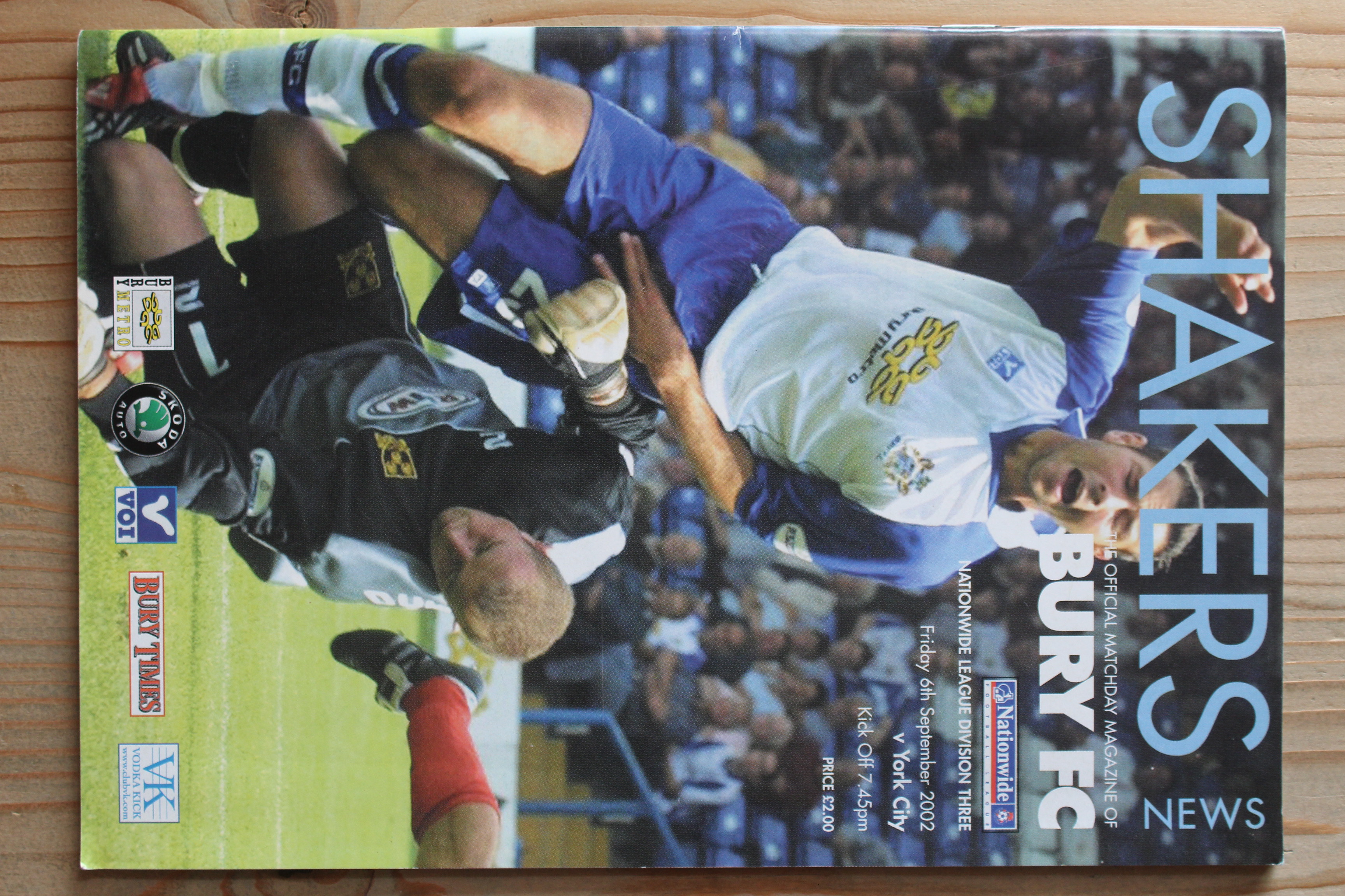 Bury FC v York City FC