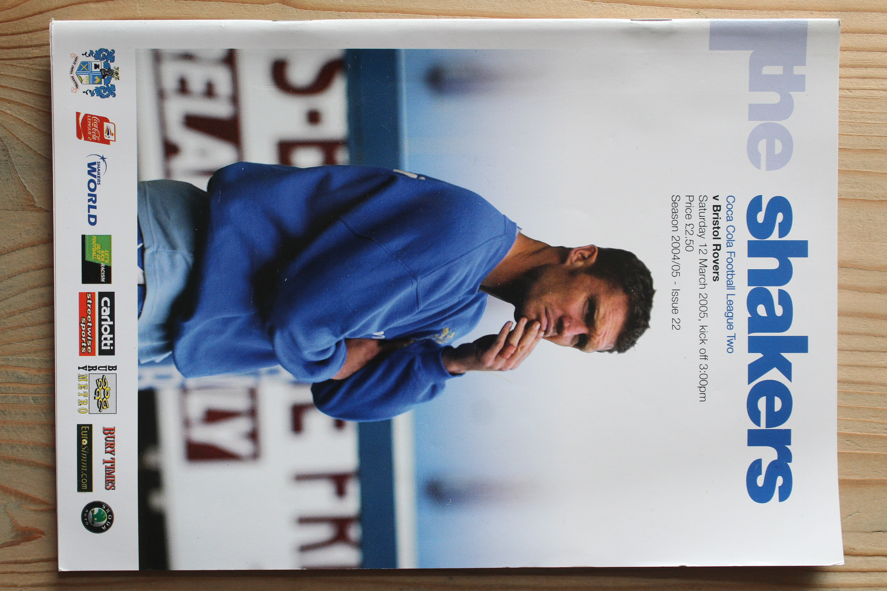 Bury FC v Bristol Rovers FC