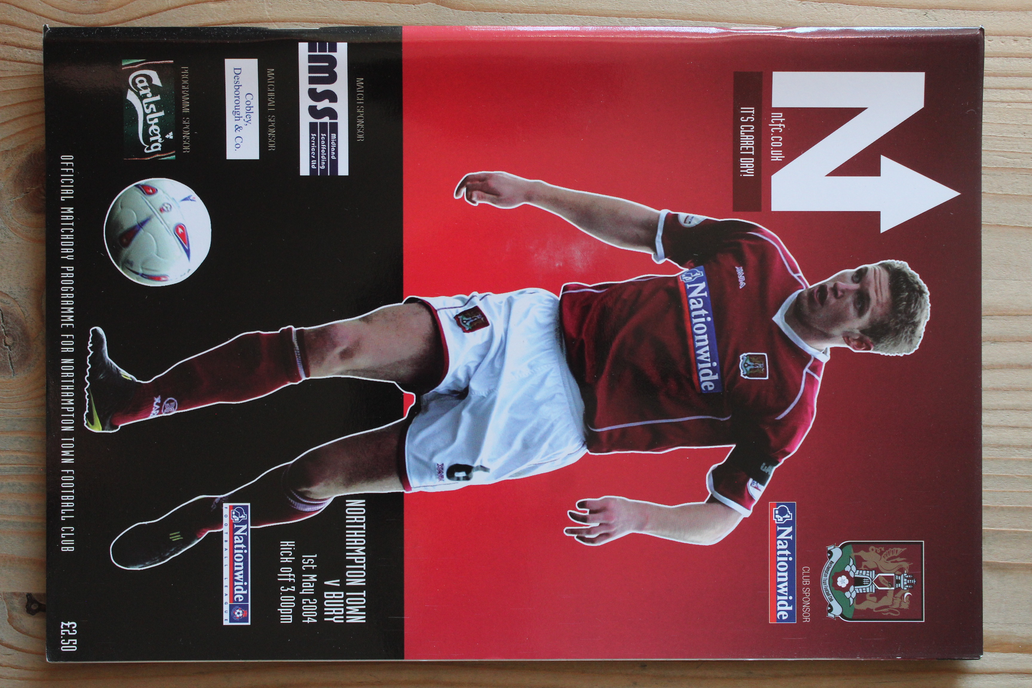 Northampton Town FC v Bury FC