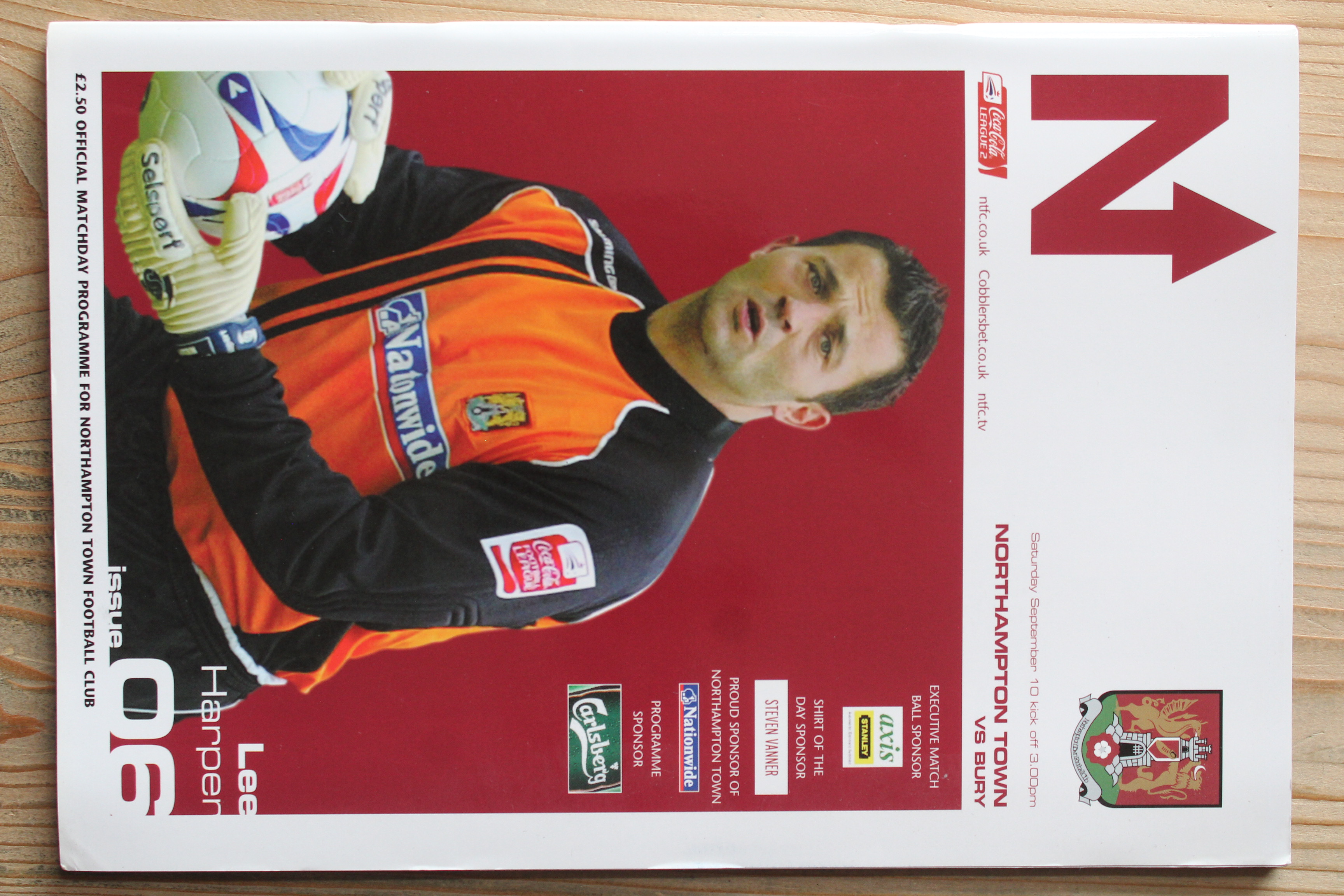Northampton Town FC v Bury FC