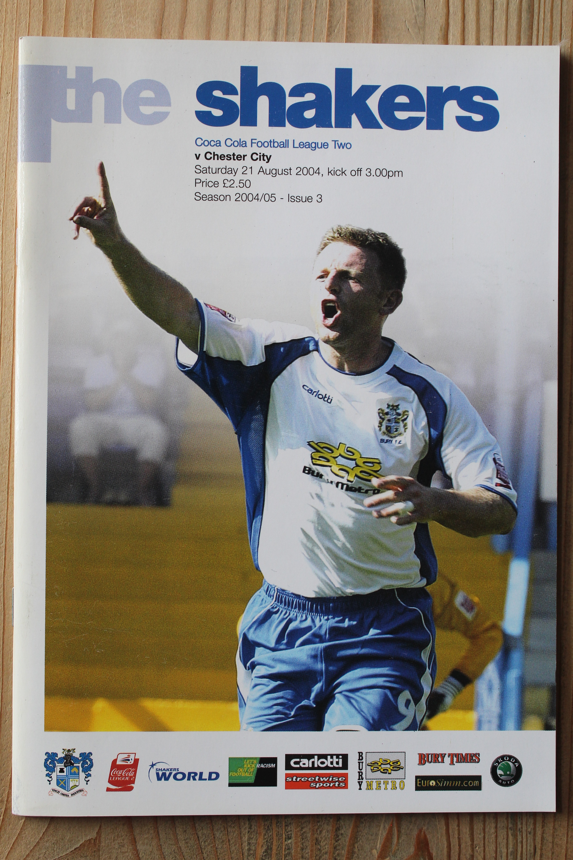 Bury FC v Chester City FC