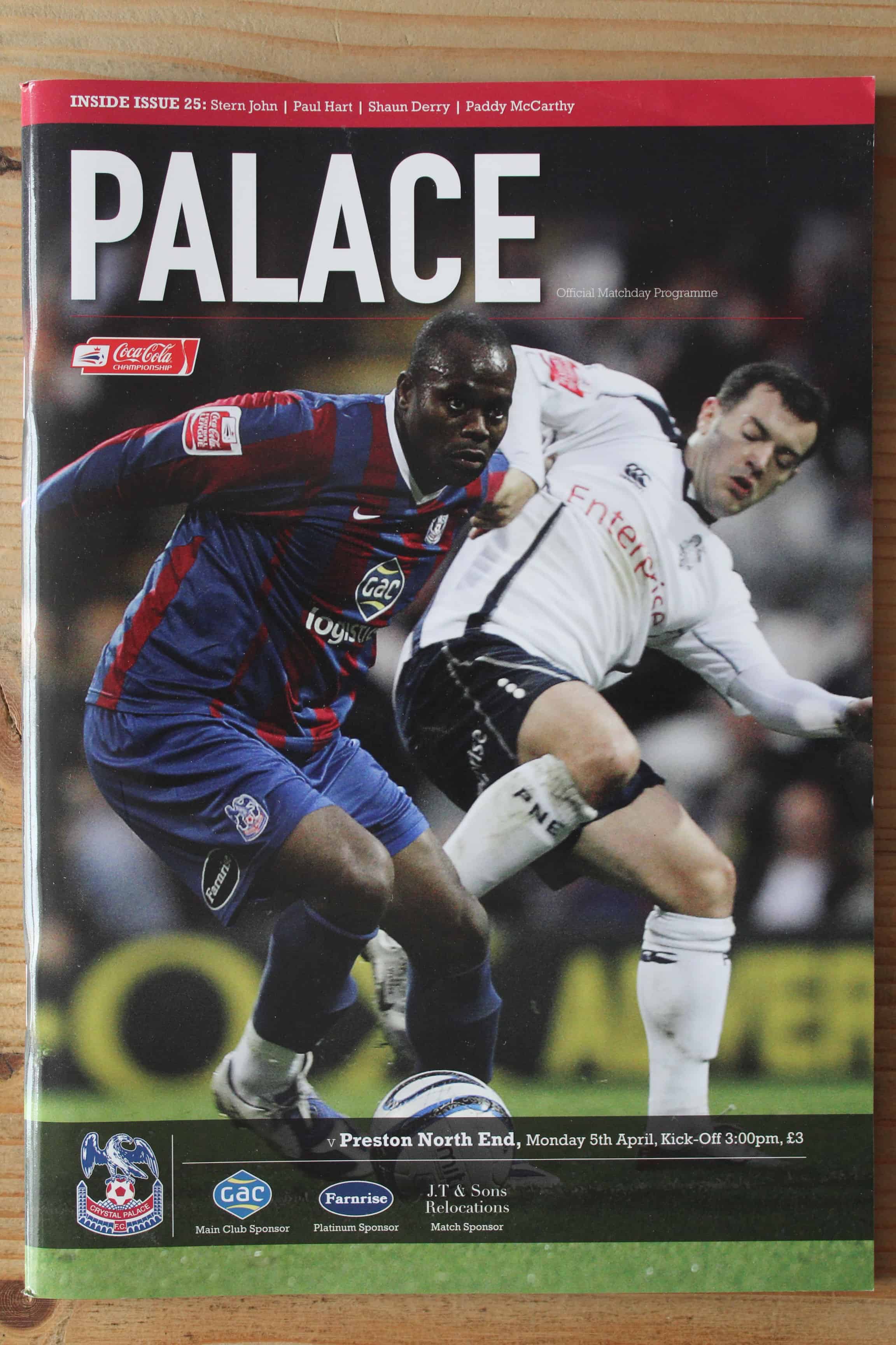 Crystal Palace FC v Preston North End FC