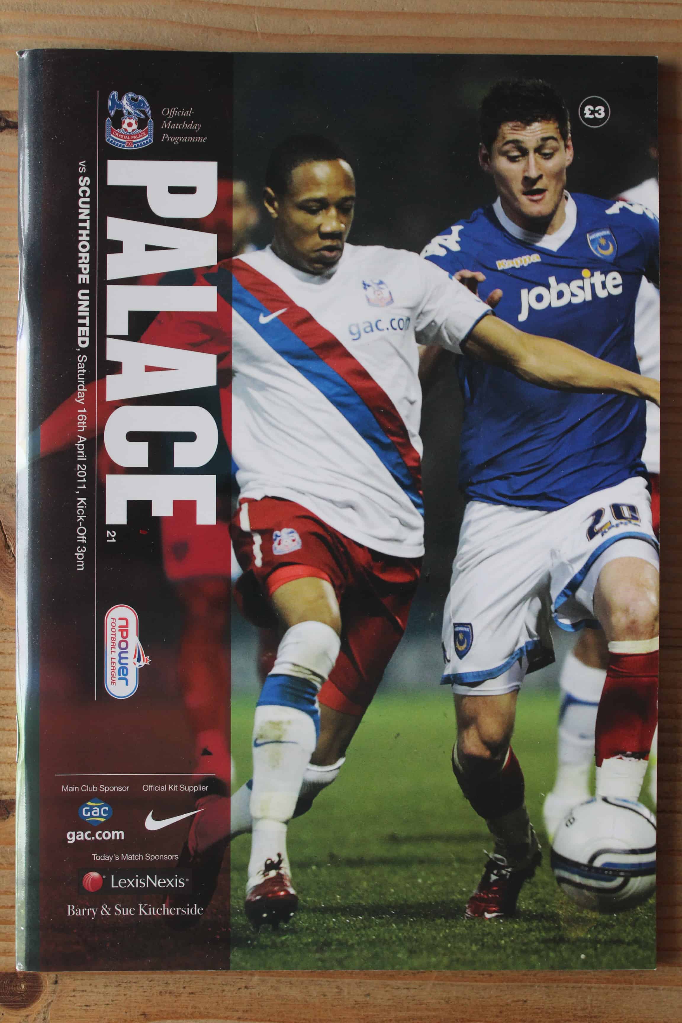 Crystal Palace FC v Scunthorpe United FC