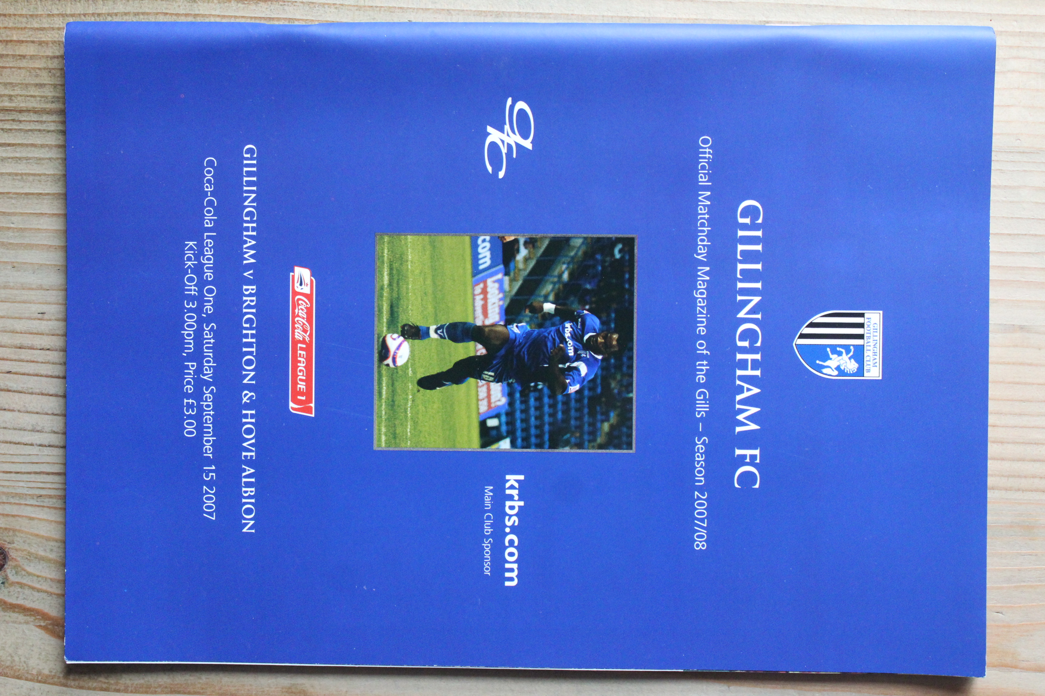 Gillingham FC v Brighton & Hove Albion FC