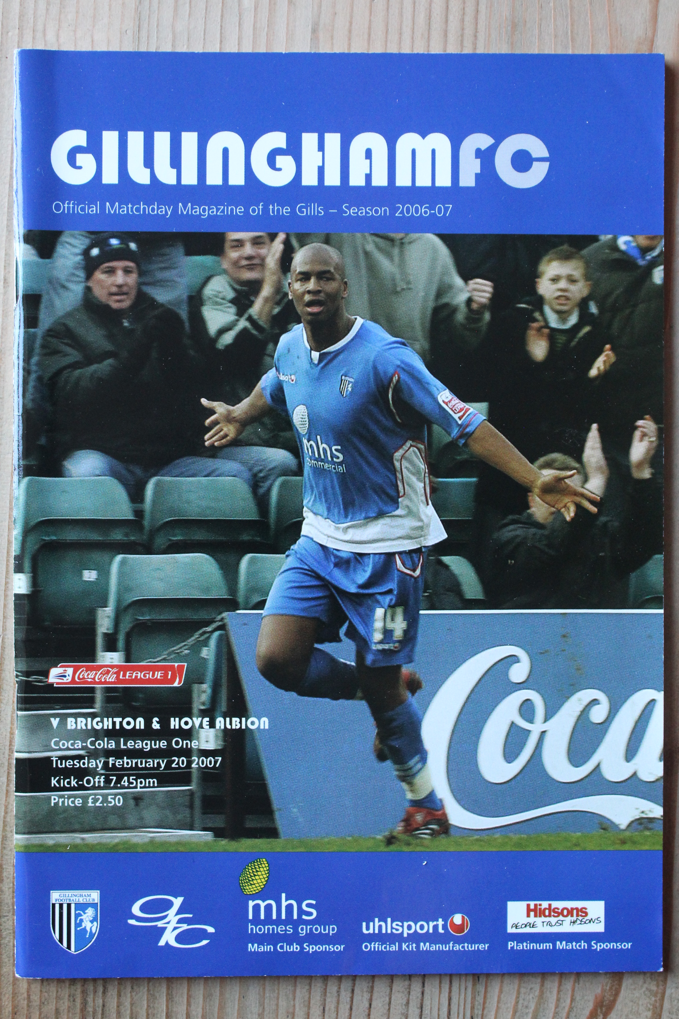 Gillingham FC v Brighton & Hove Albion FC