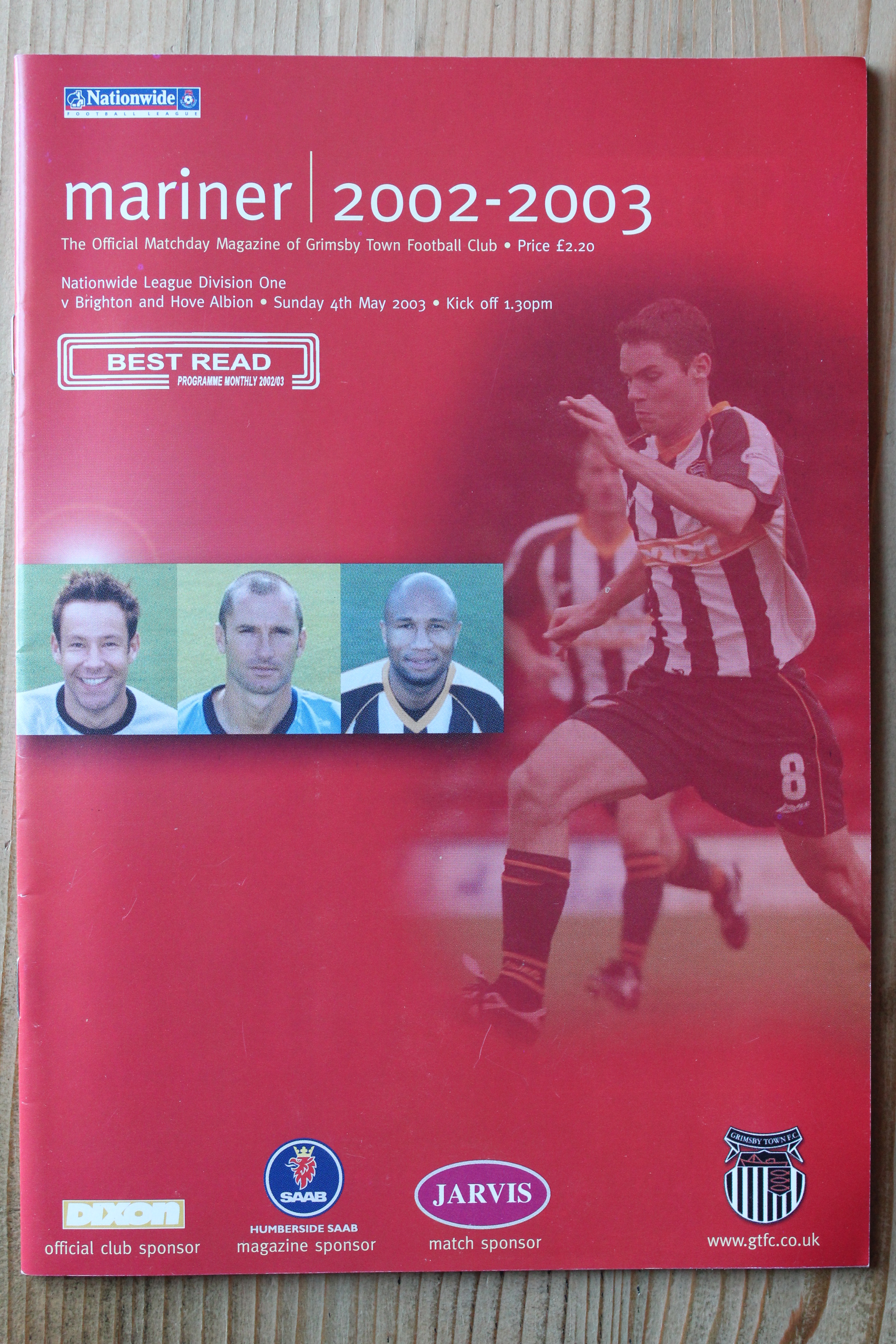 Grimsby Town FC v Brighton & Hove Albion FC