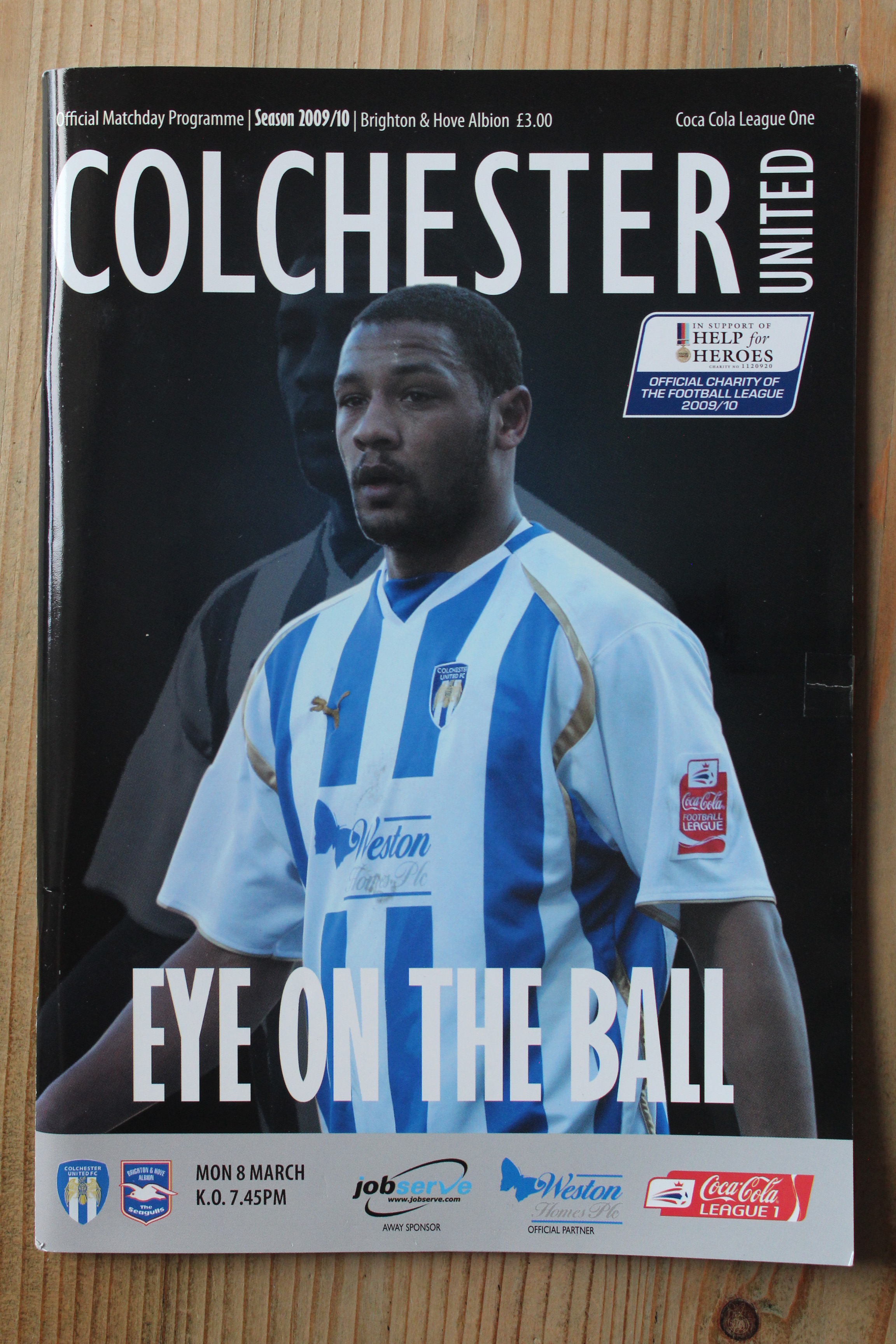 Colchester United FC v Brighton & Hove Albion FC
