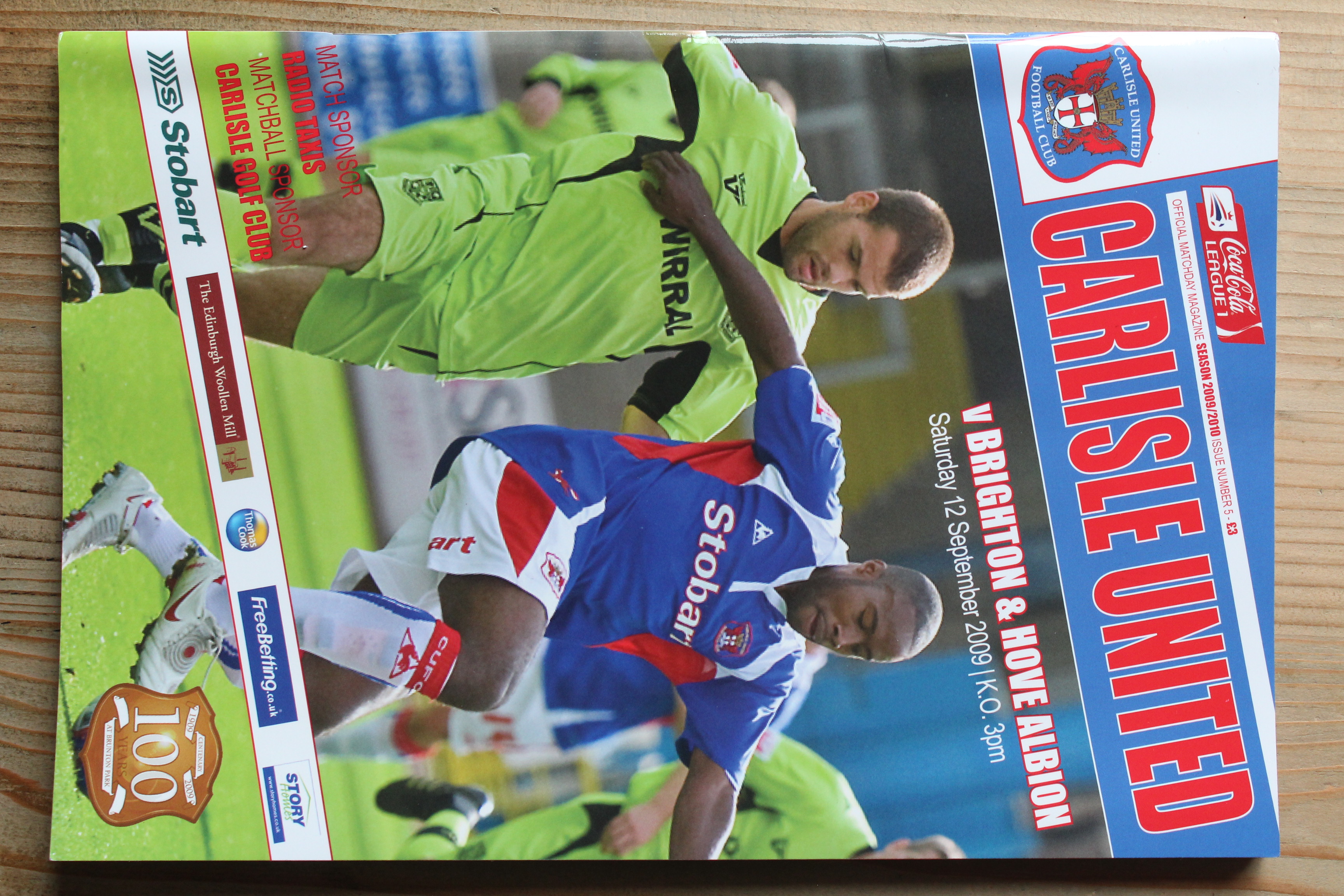 Carlisle United FC v Brighton & Hove Albion FC