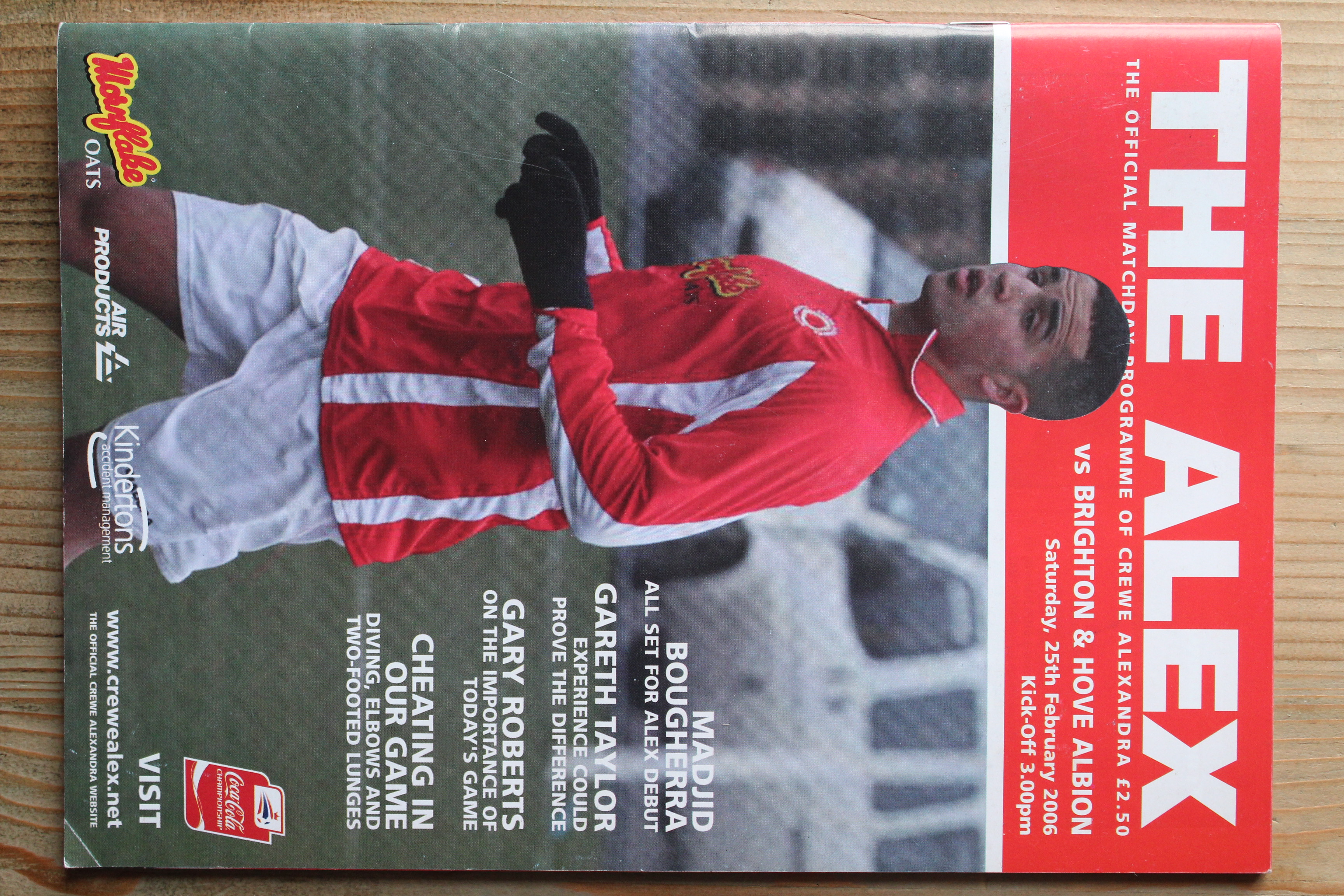 Crewe Alexandra FC v Brighton & Hove Albion FC