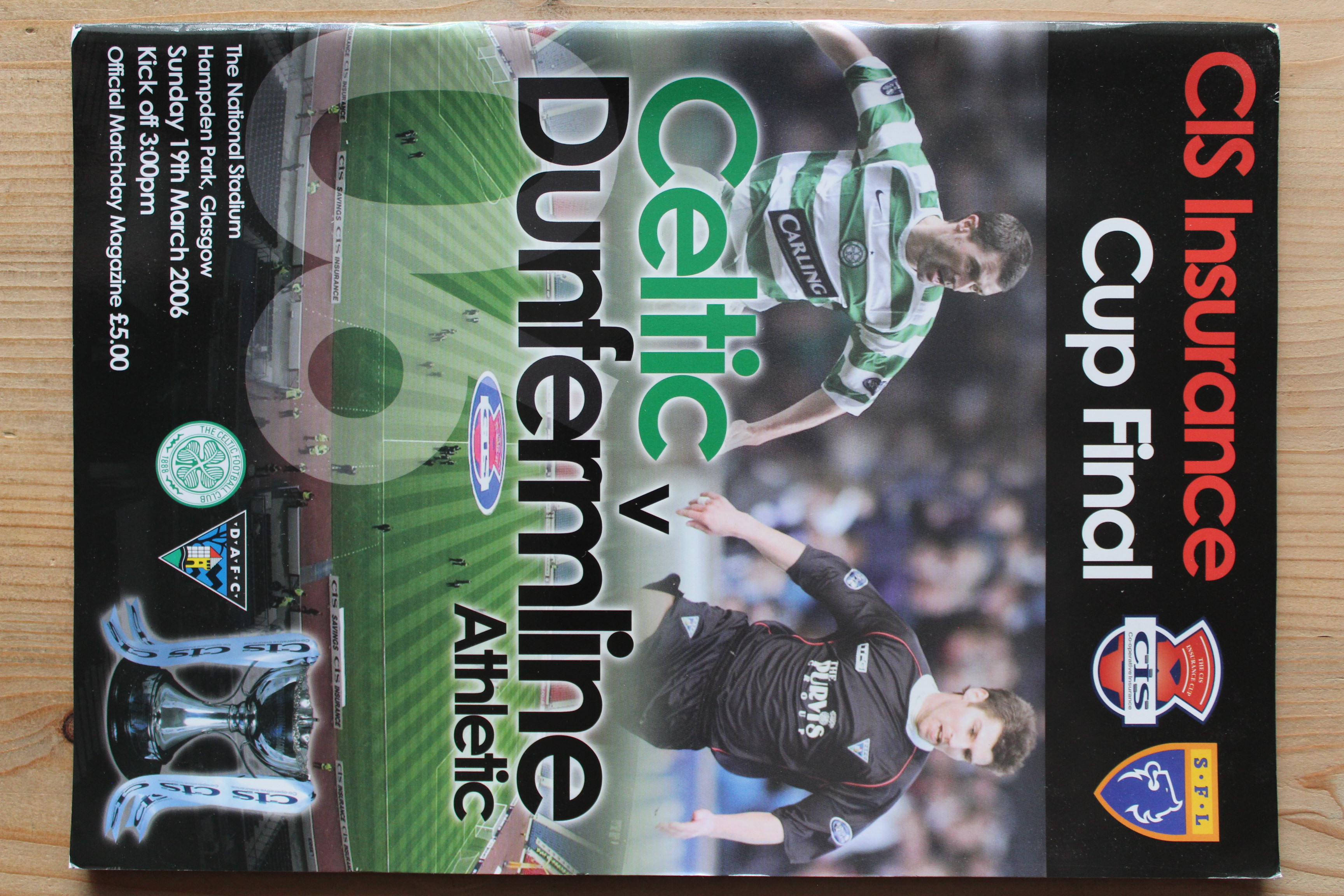 Celtic (Glasgow) FC v Dunfermline Athletic