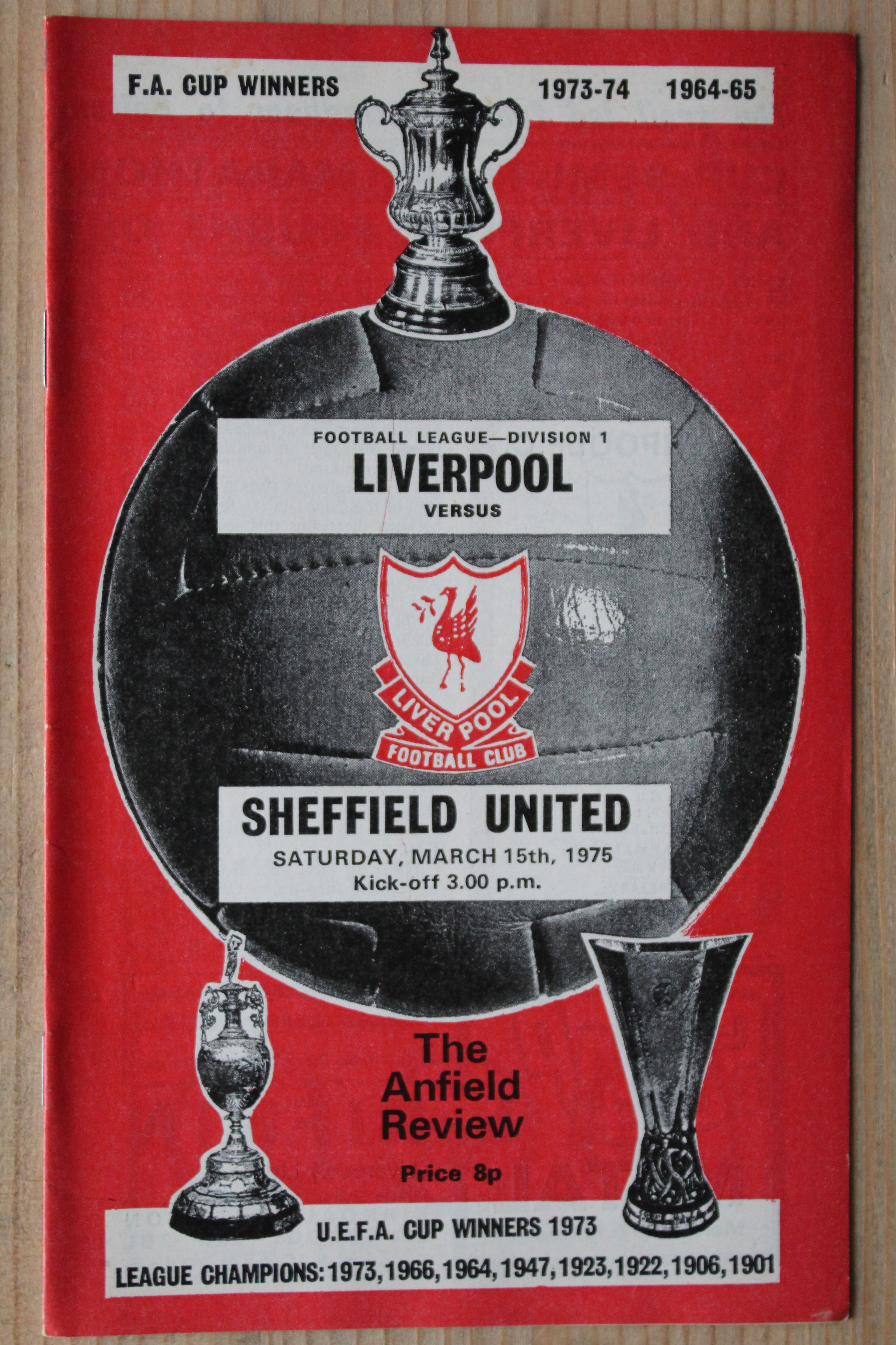 Liverpool FC v Sheffield United FC