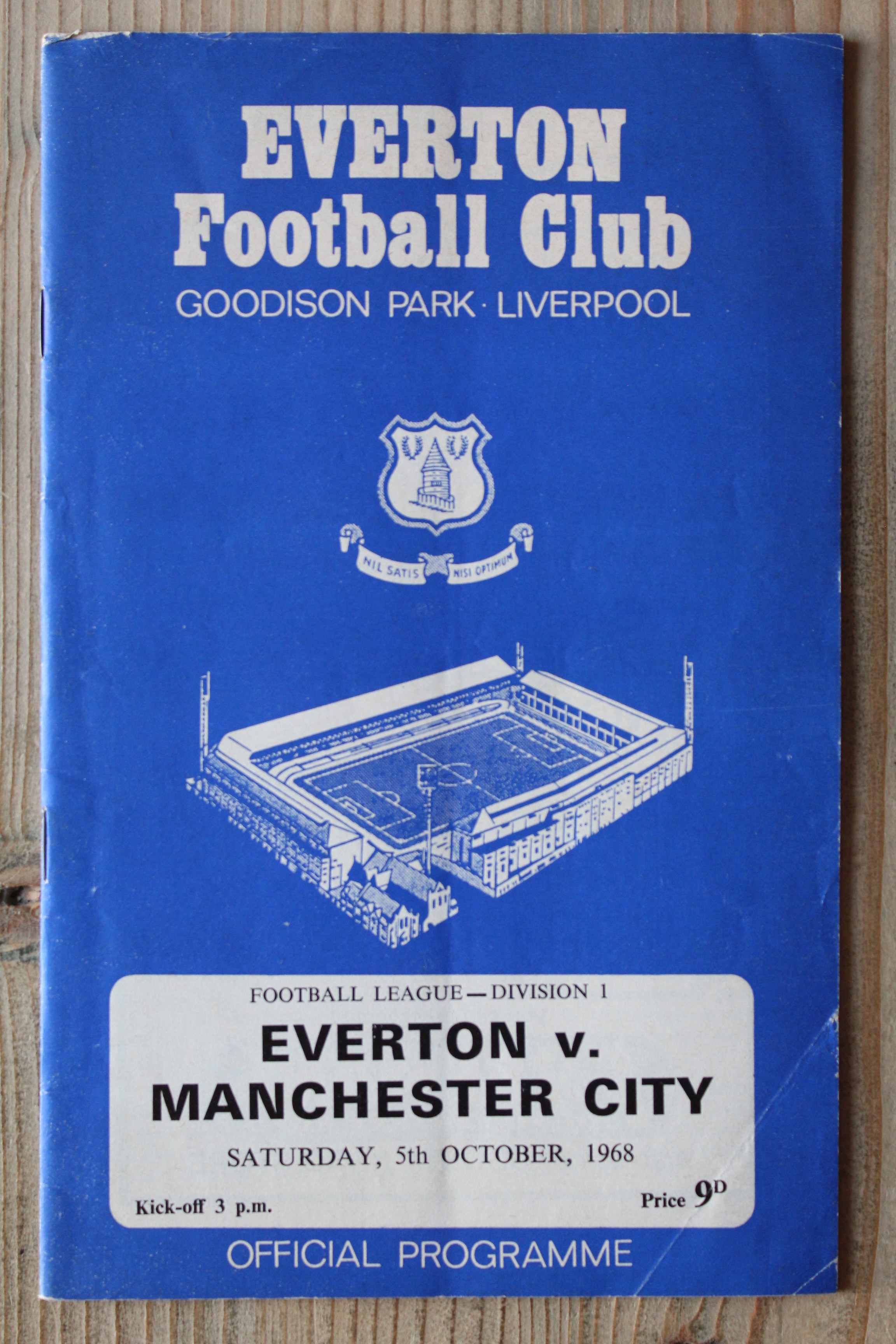 Everton FC v Manchester City FC