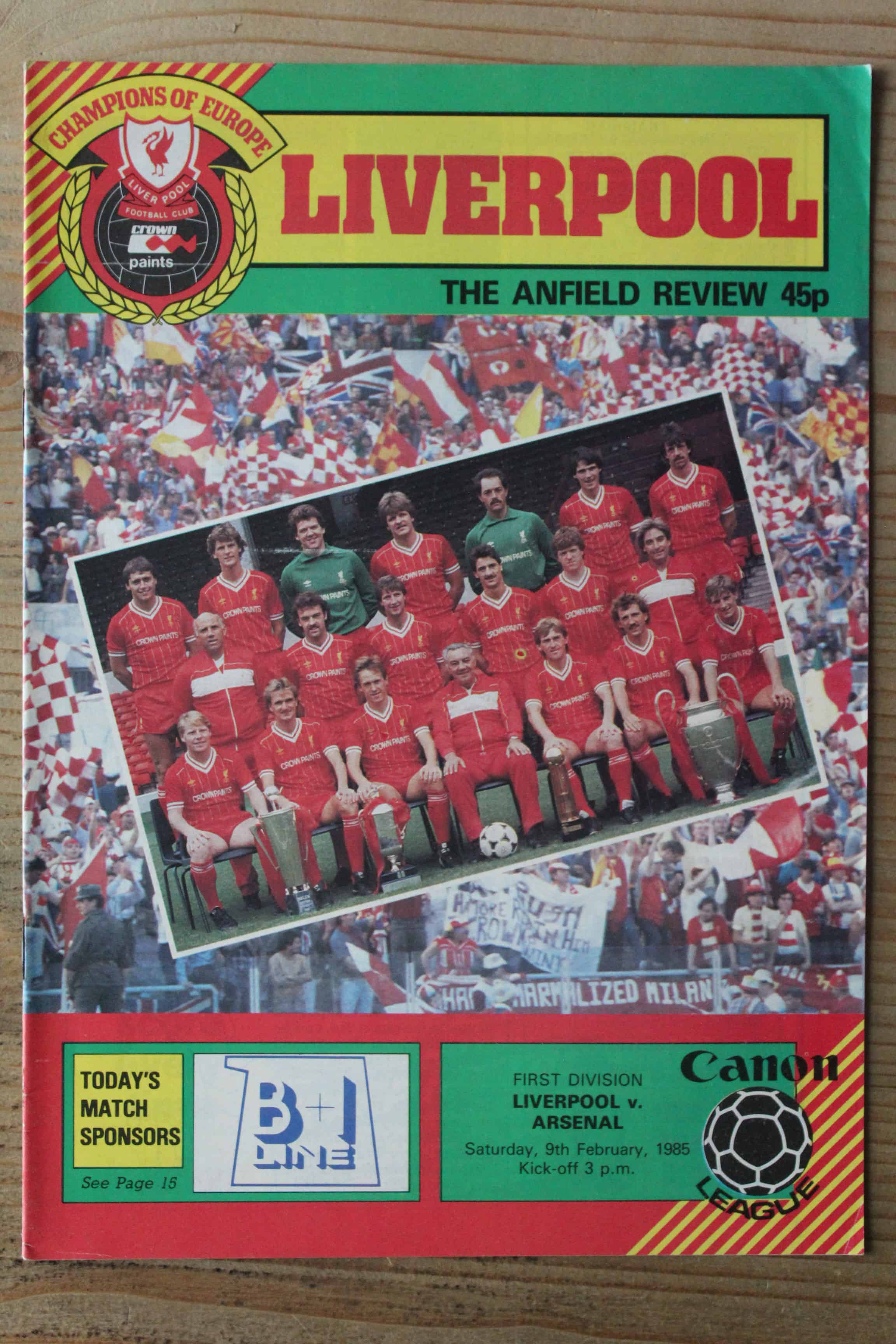 Liverpool FC v Arsenal FC