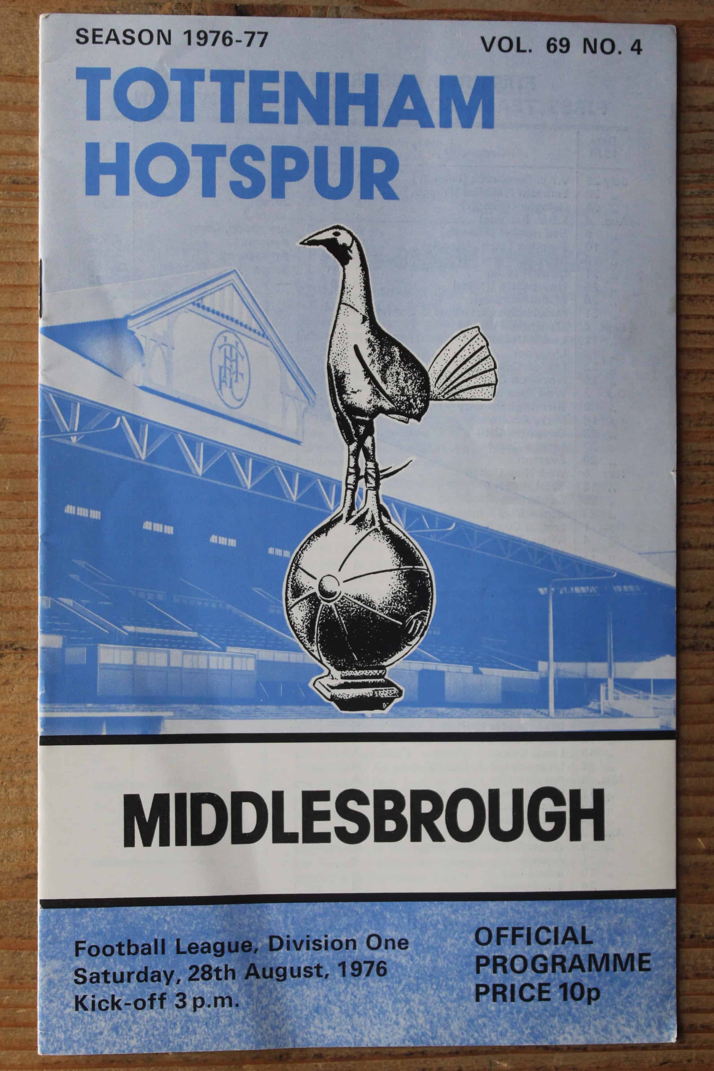 Tottenham Hotspur FC v Middlesbrough FC