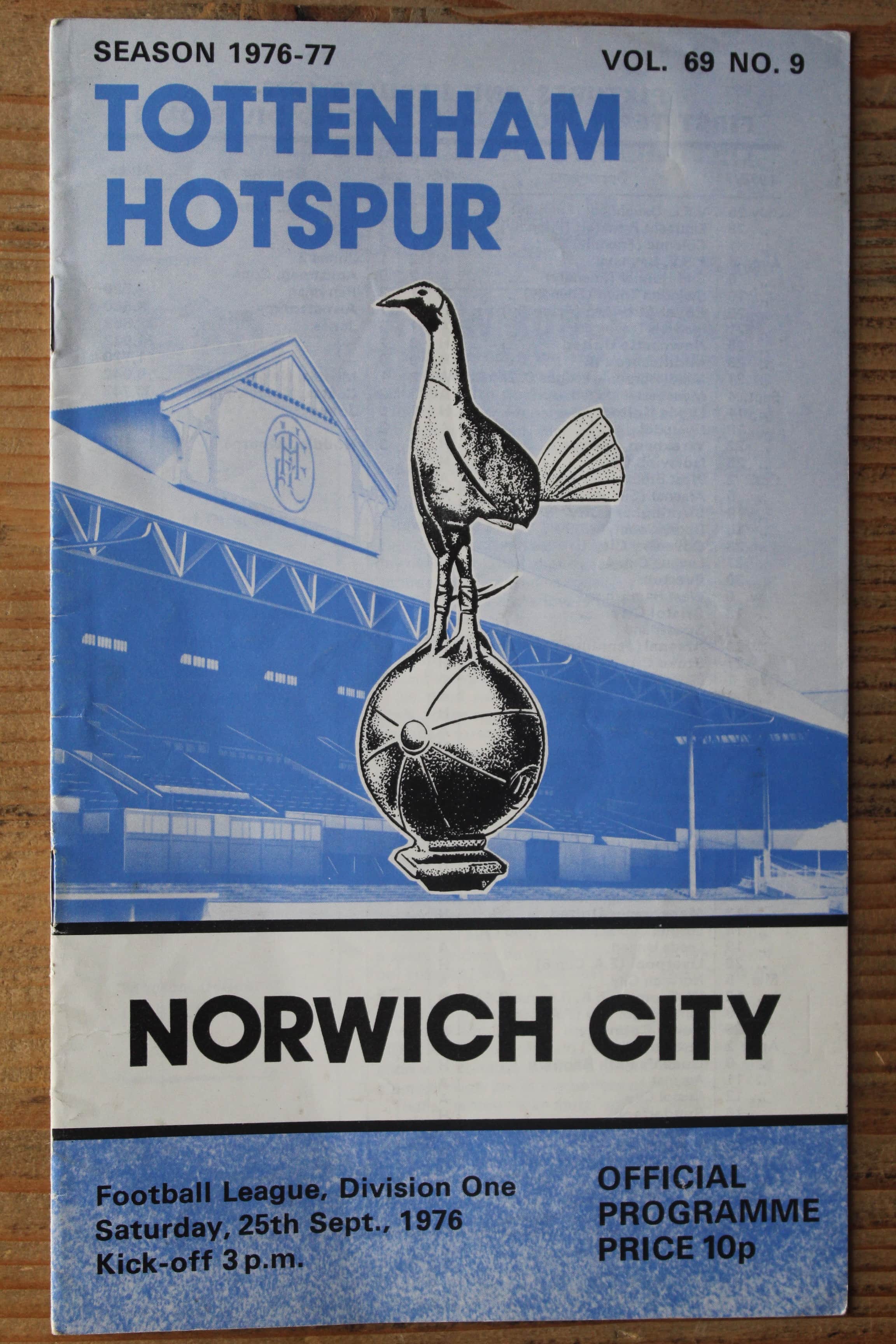 Tottenham Hotspur FC v Norwich City FC