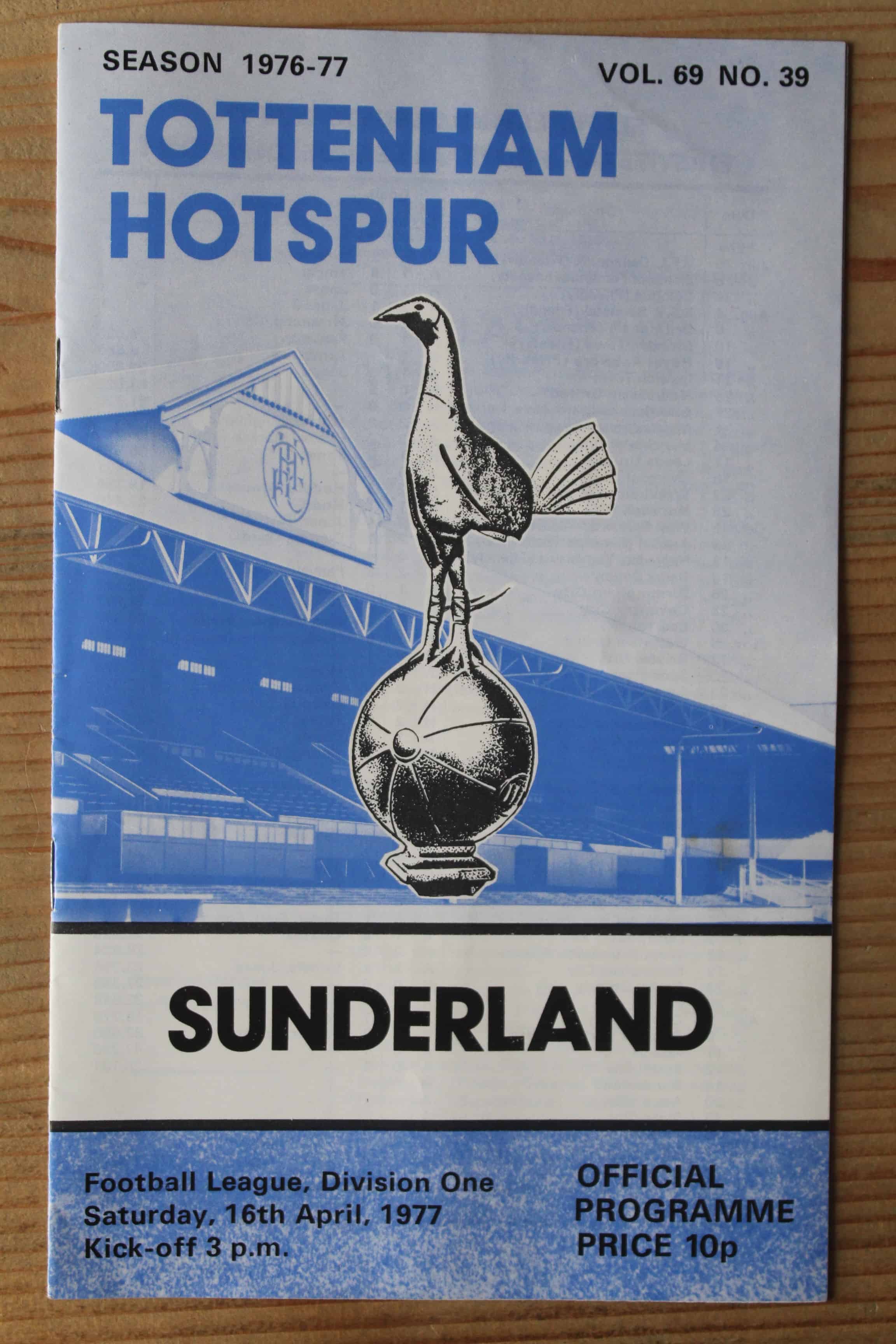 Tottenham Hotspur FC v Sunderland FC