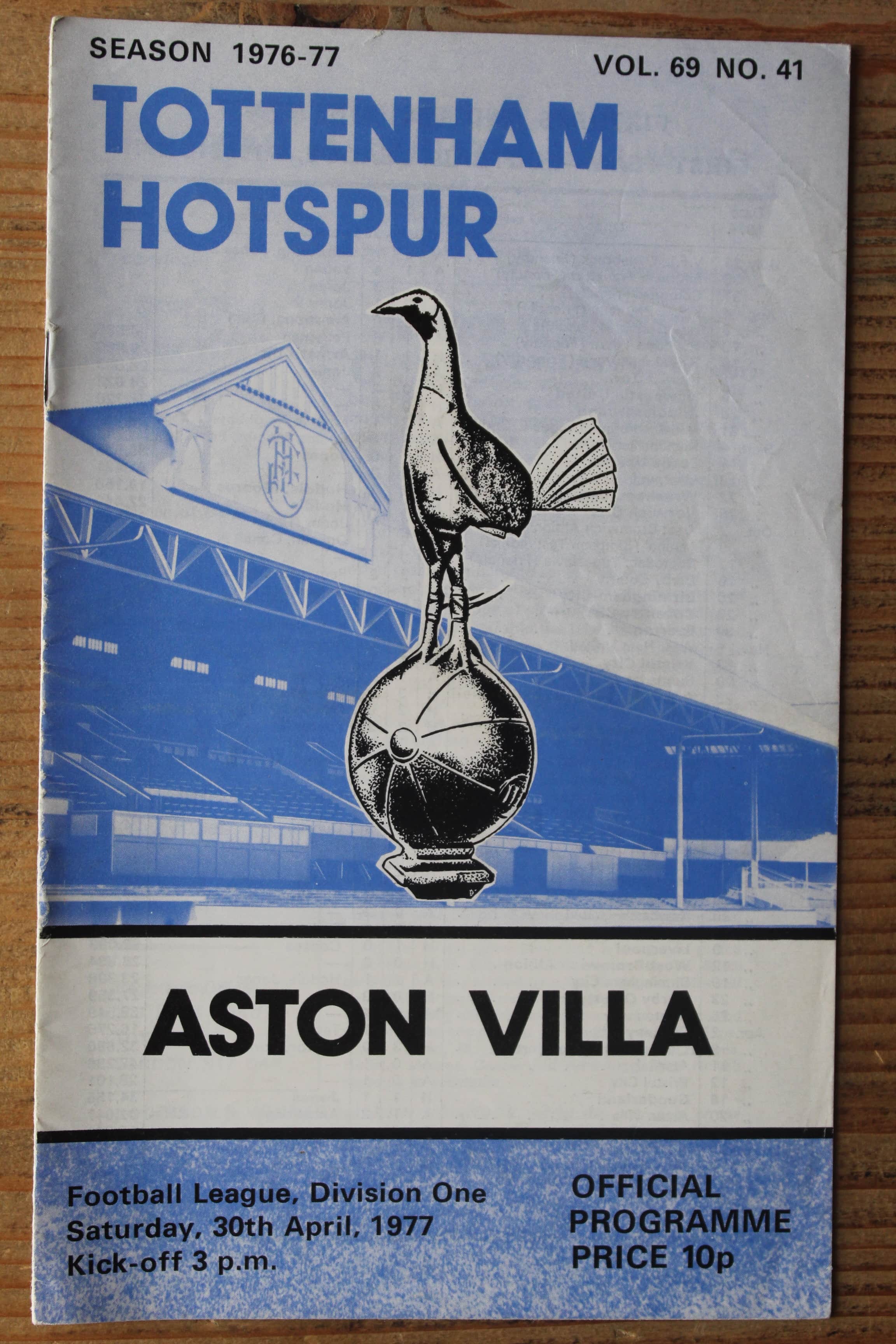 Tottenham Hotspur FC v Aston Villa FC