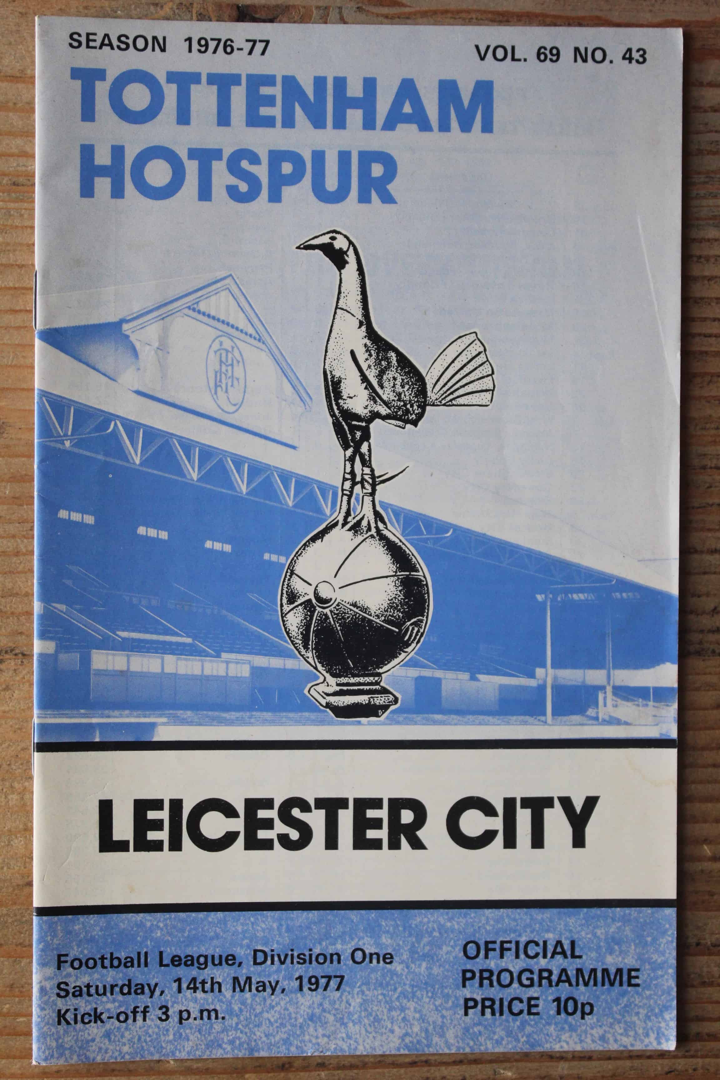 Tottenham Hotspur FC v Leicester City FC