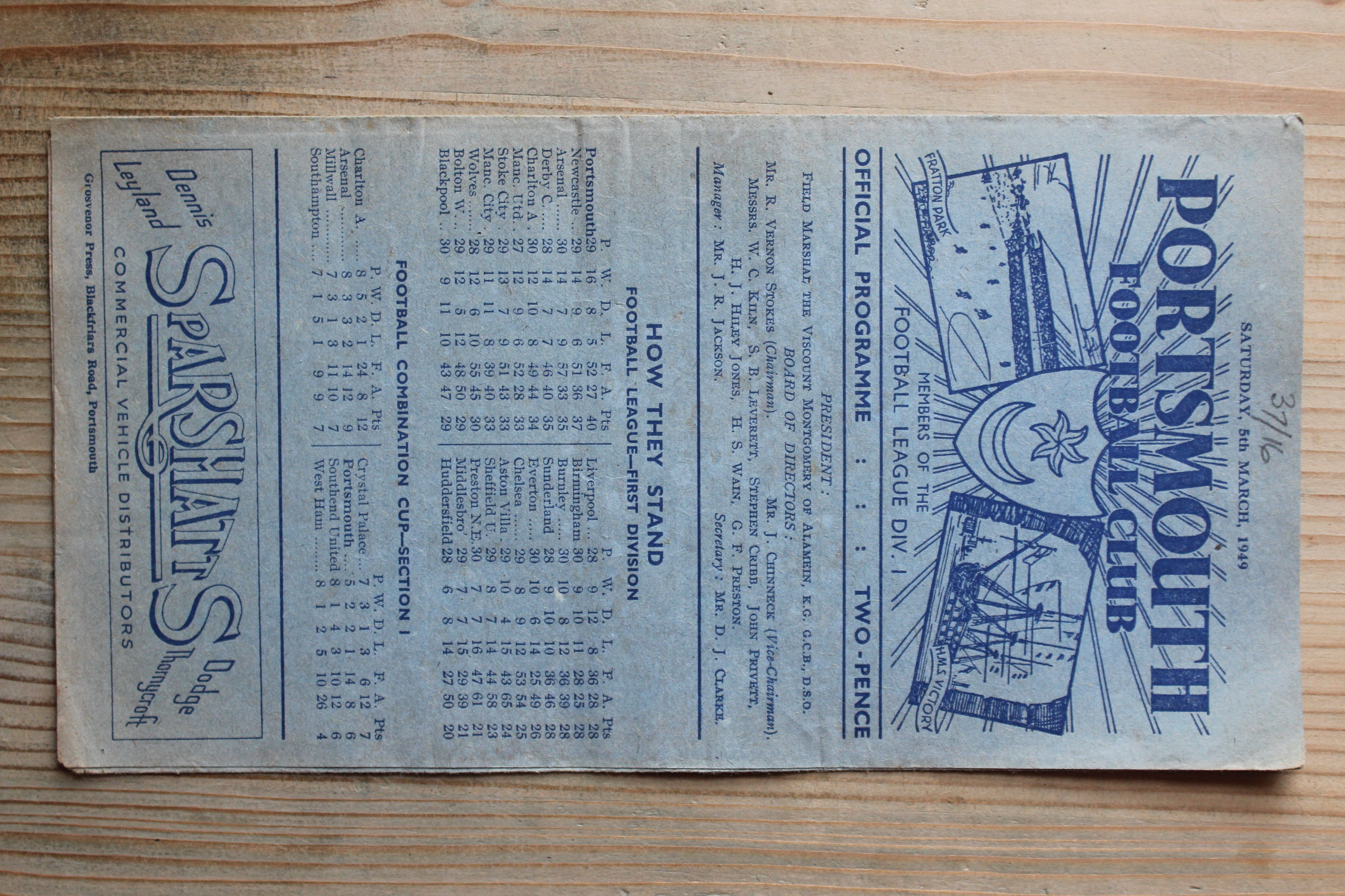 Portsmouth FC v Aston Villa FC