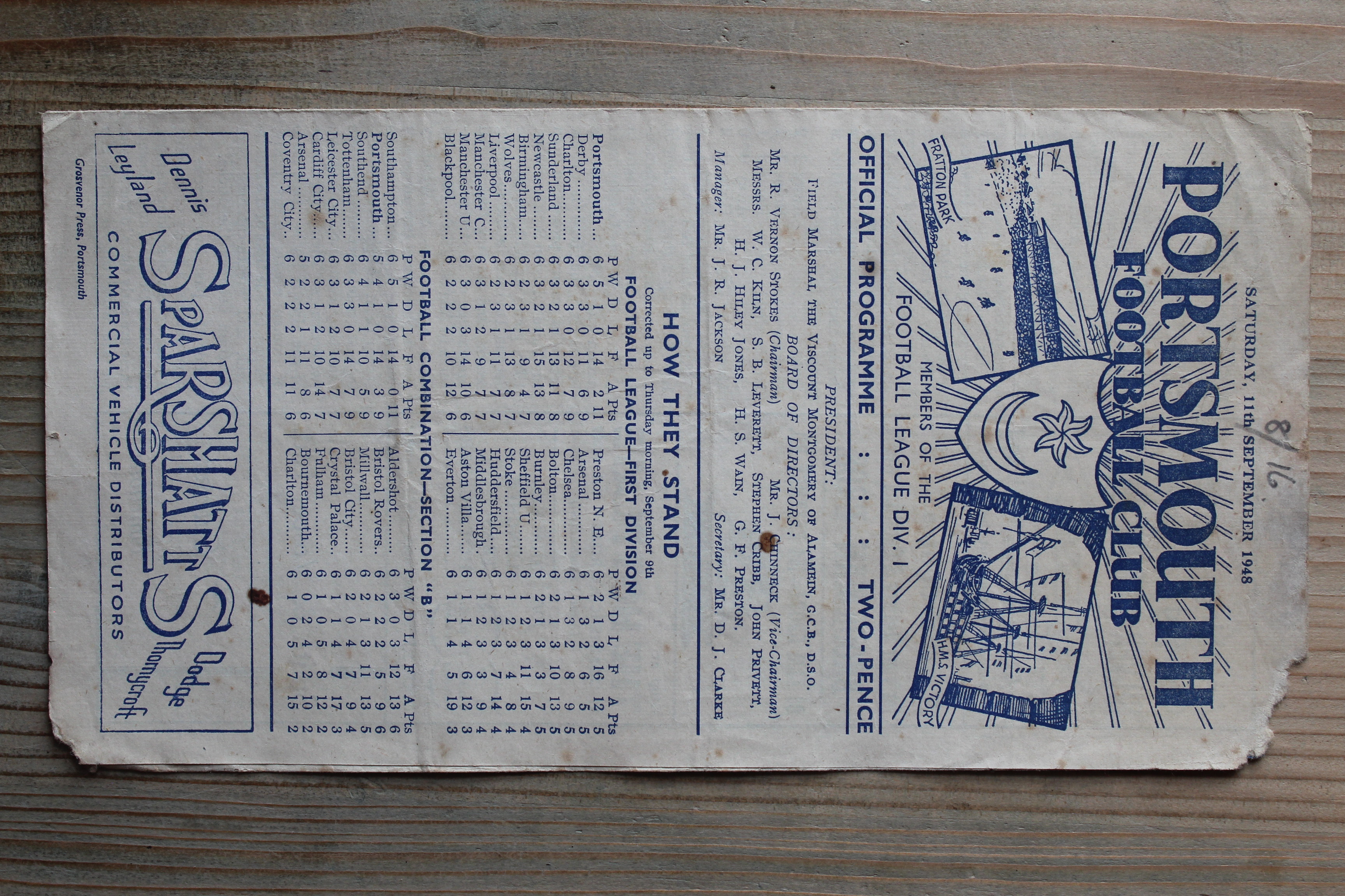 Portsmouth FC v Charlton Athletic FC